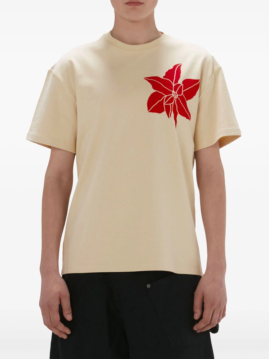 Flower Print T-Shirt - 3