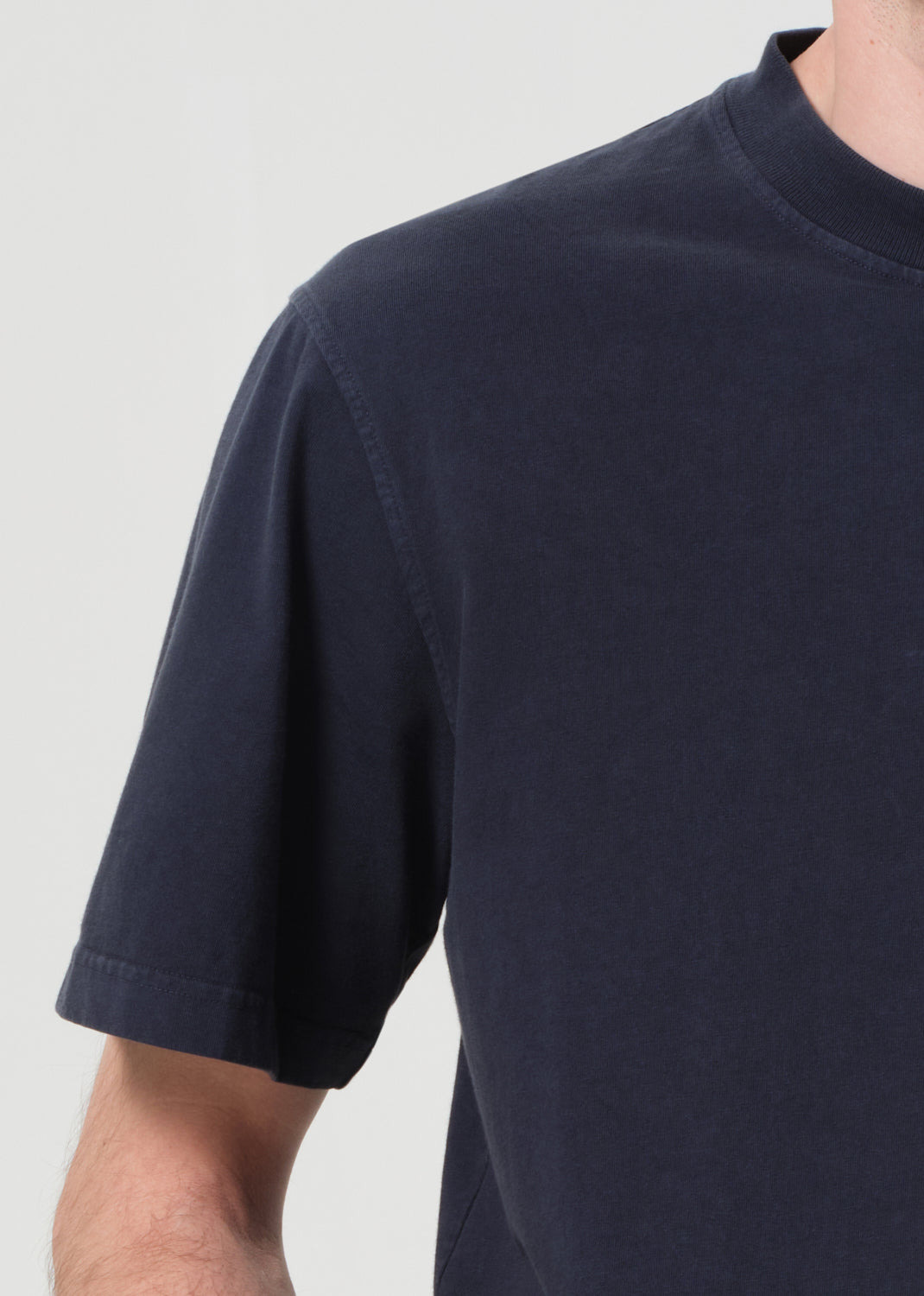 ASHA MOCK NECK TEE IN LYON - 7