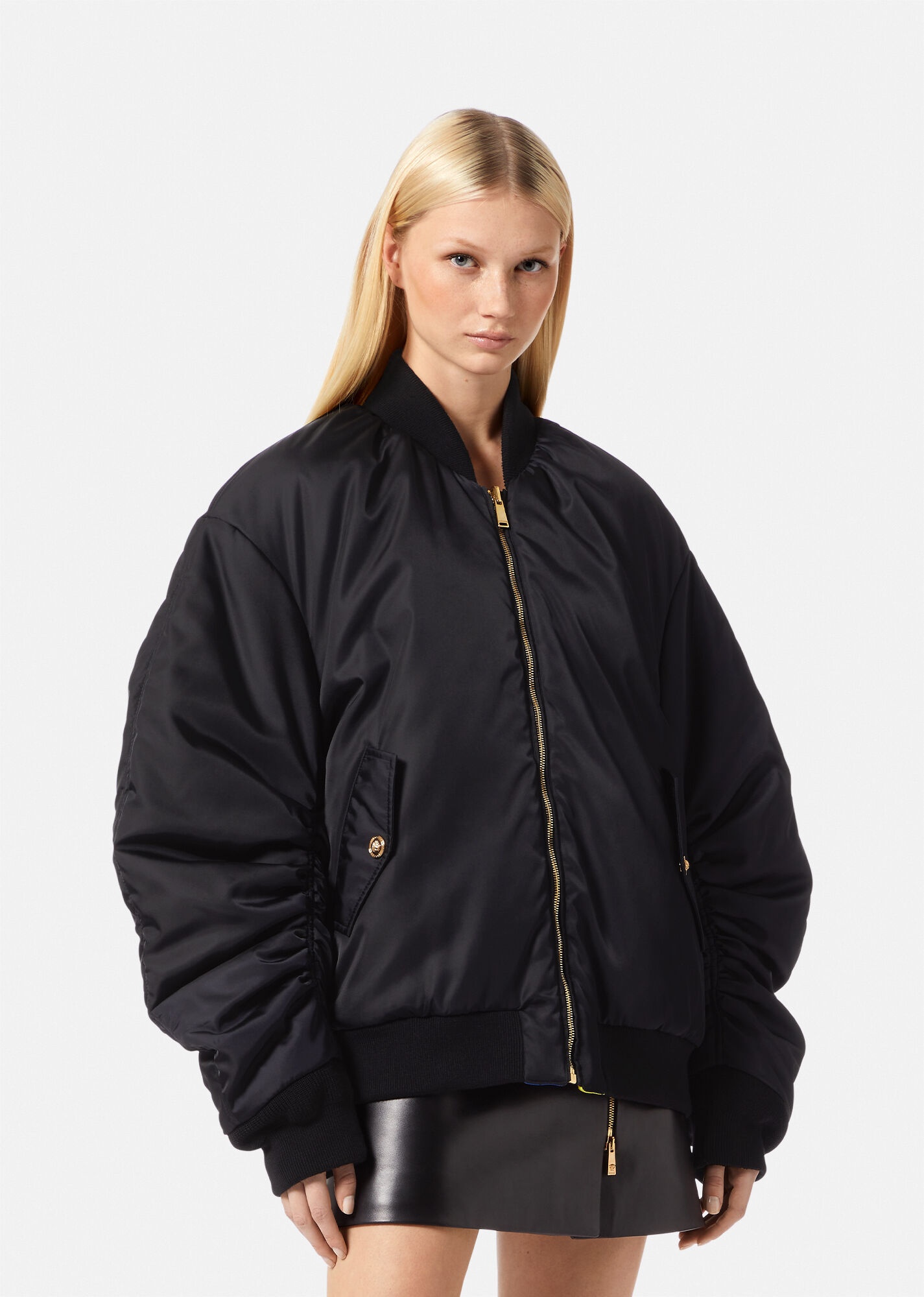 Medusa I Ventagli Reversible Puffer Jacket - 3
