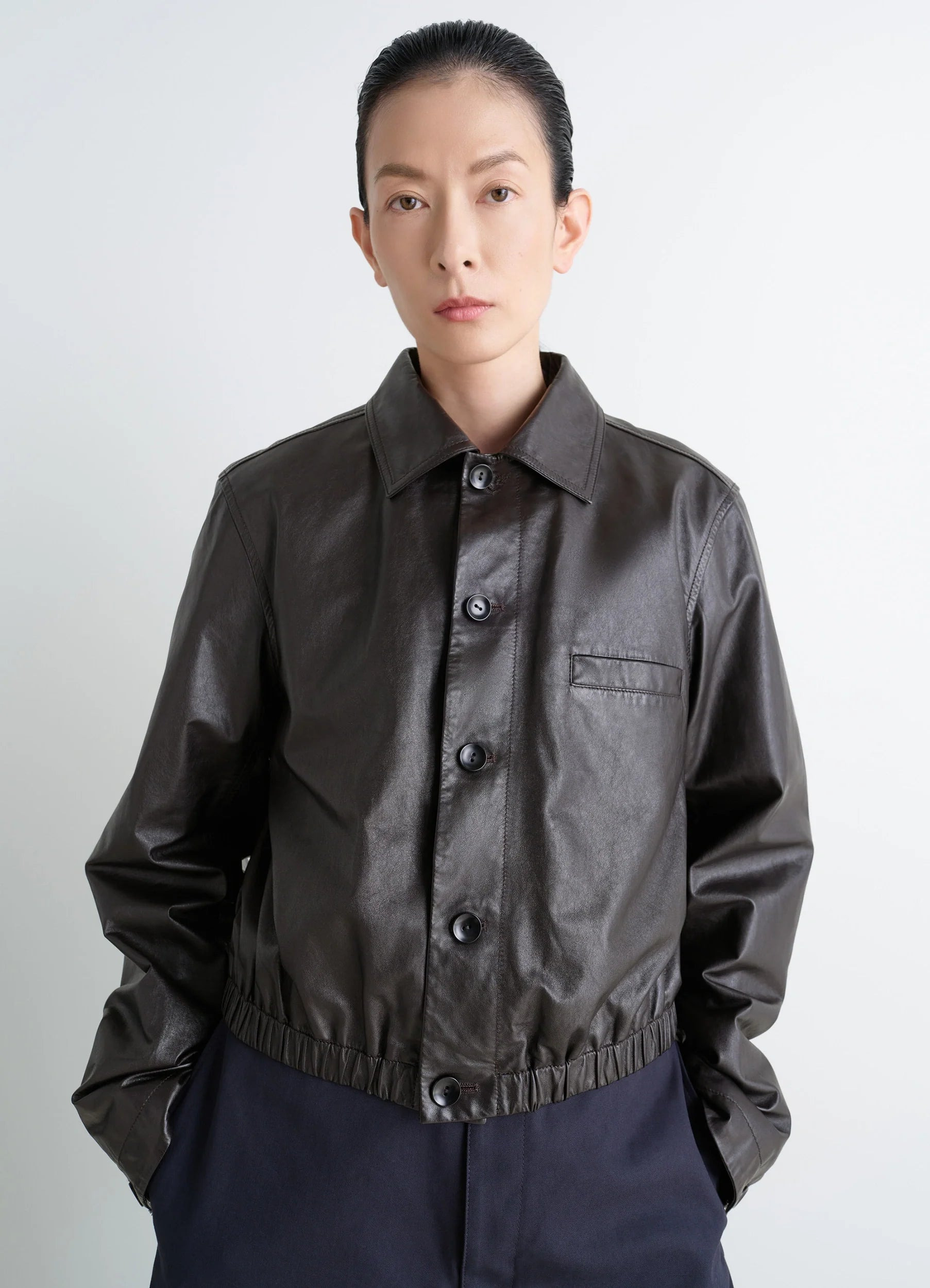 SOFT LEATHER BLOUSON - 2