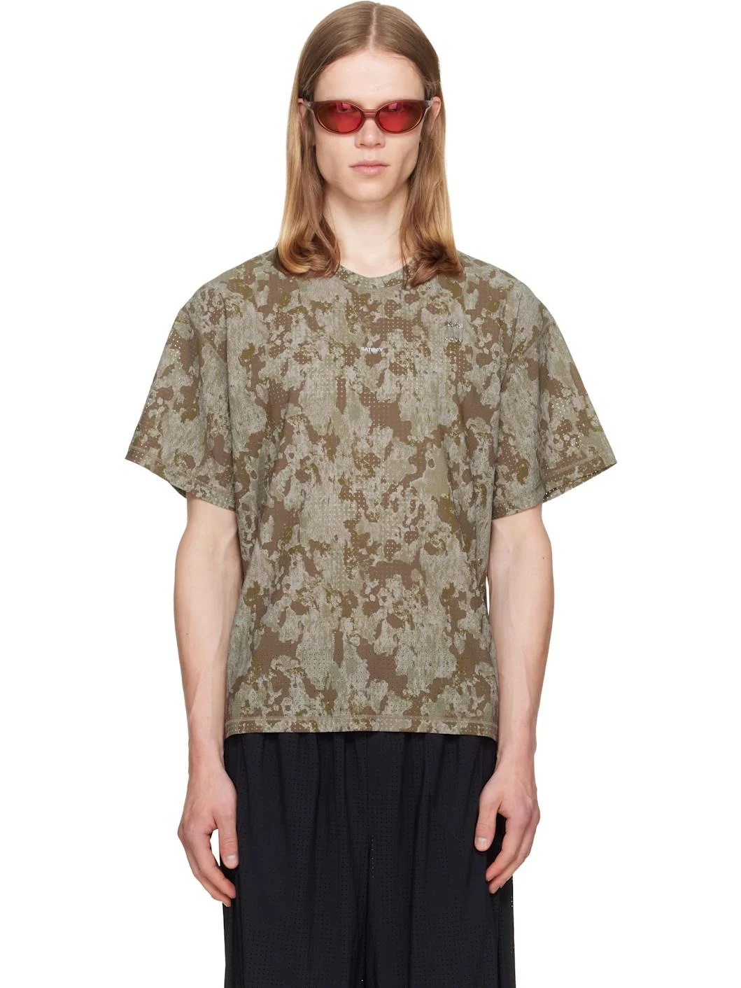 Khaki Space‑O T‑shirt - 1
