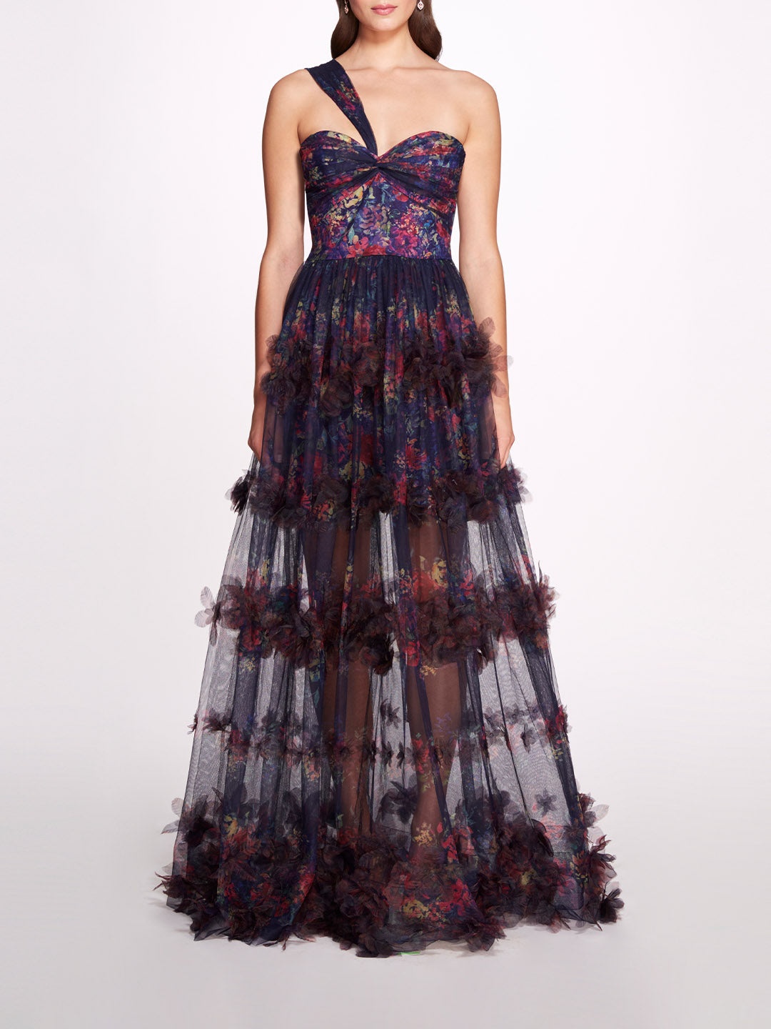 WATERCOLOR GARLAND GOWN - 1