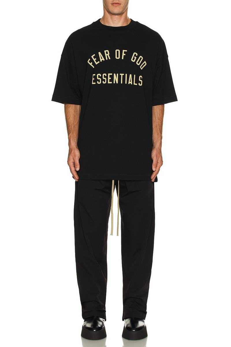 ESSENTIALS Jersey Crewneck Tee outlook