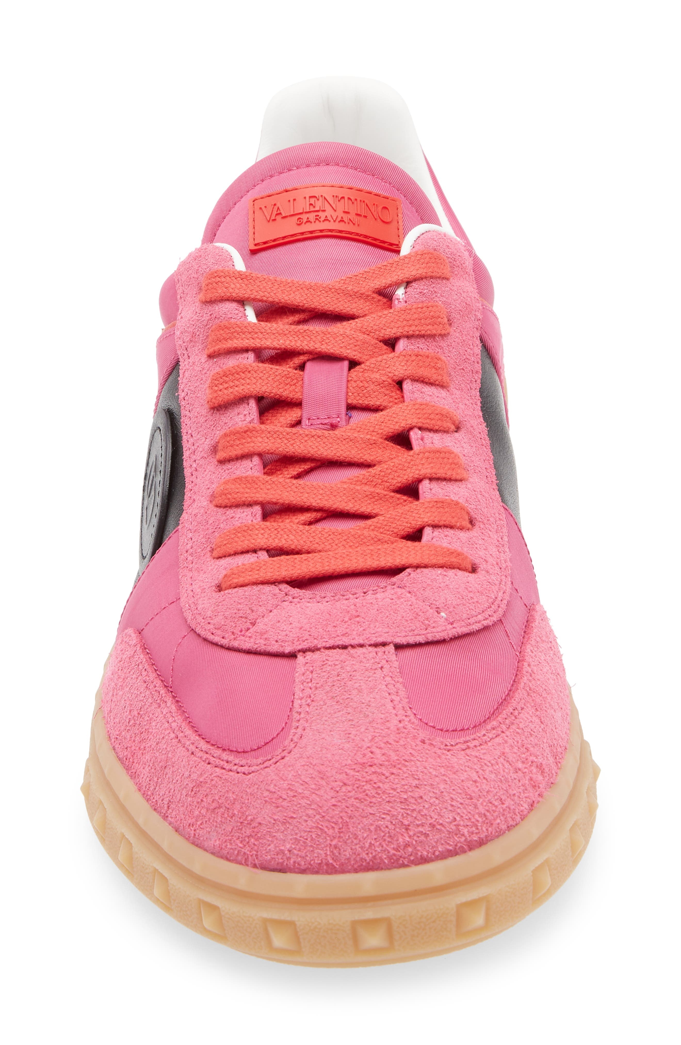 Valentino Garavani Upvillage Low Top Sneaker in Pink Orchid/Lilac at Nordstrom - 4