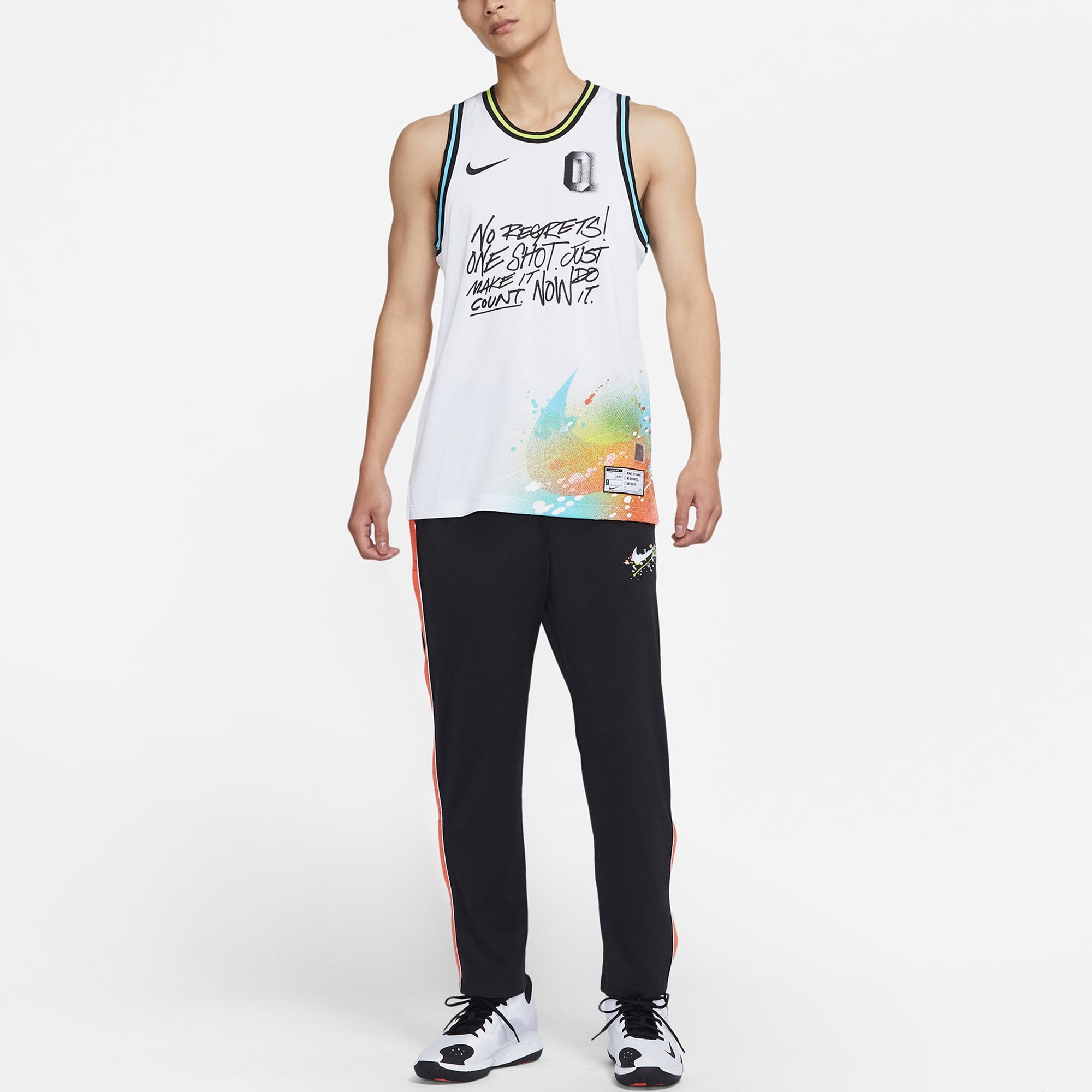 Nike MENS DNA Premium Dri-fit Sports Basketball Vest White DJ5216-100 - 3