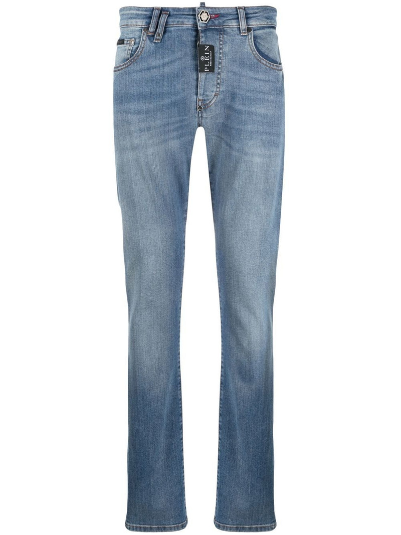 Premium-Hexagon straight-fit jeans 1