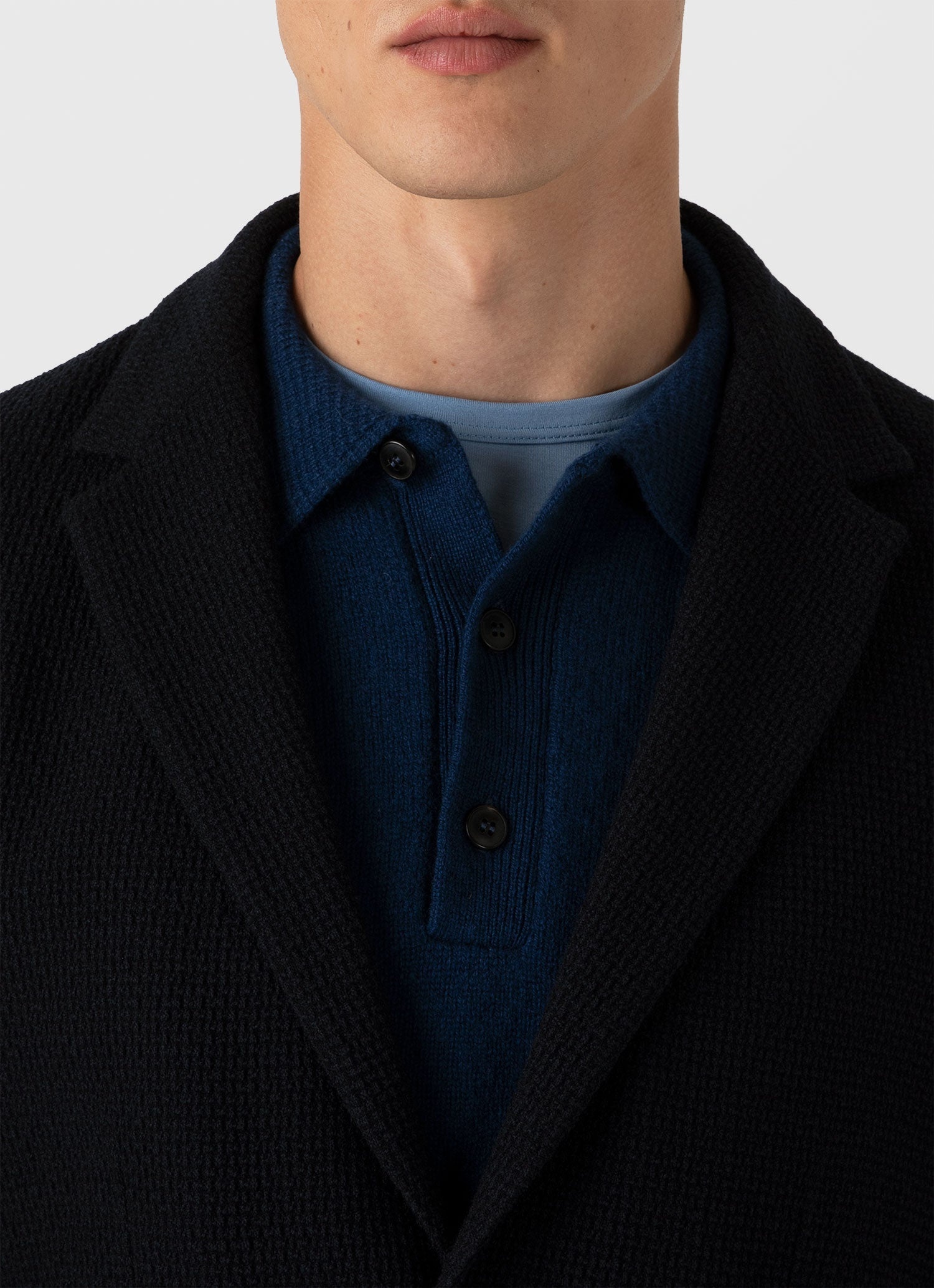 Heavy Wool Jersey Blazer - 6