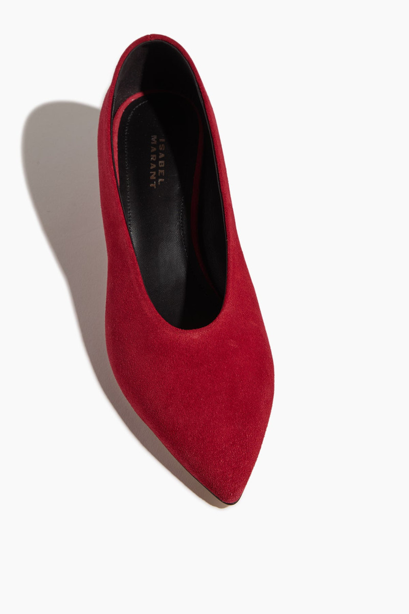 Ebisa Heels in Scarlet Red 4