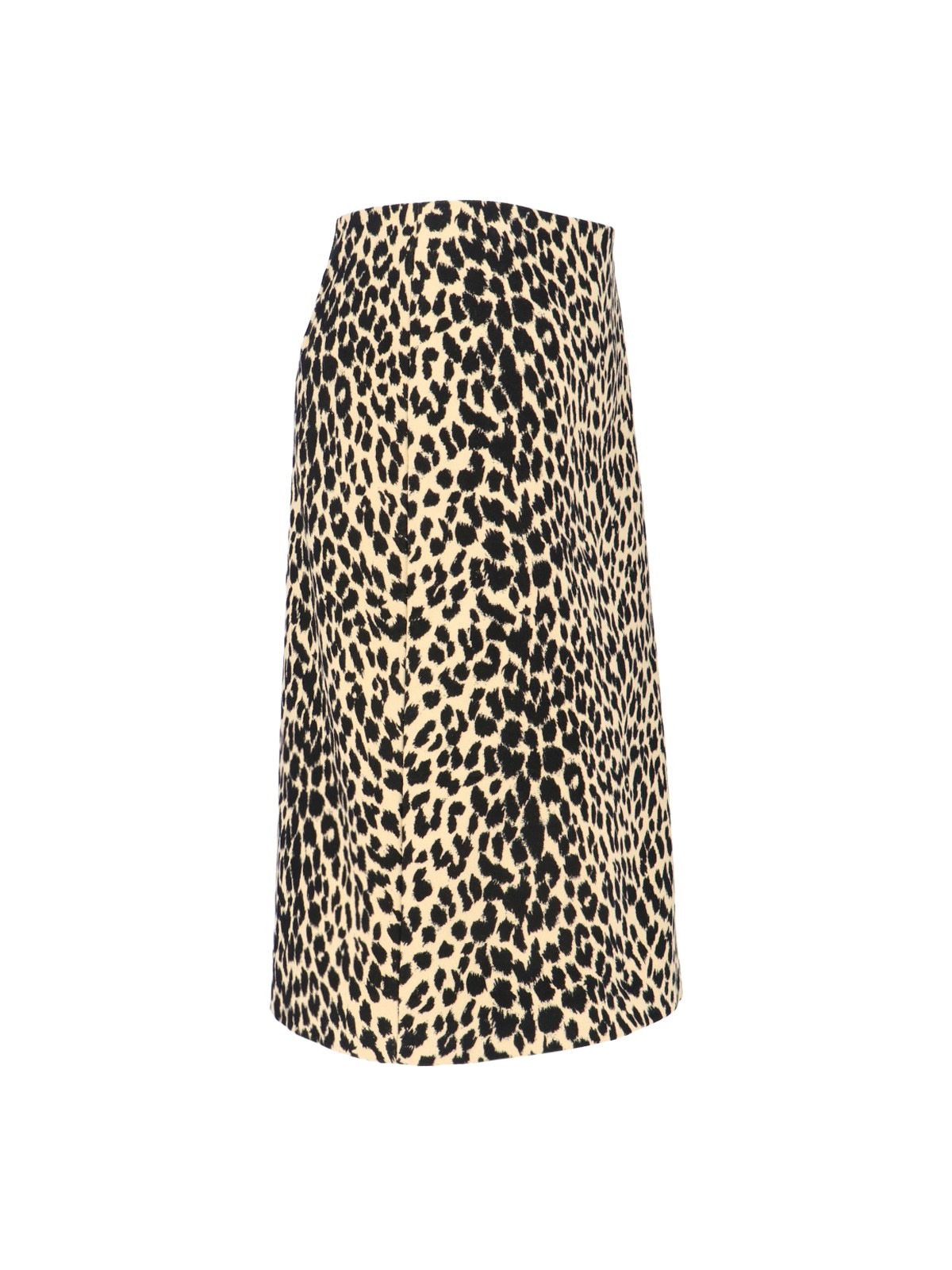 ANIMAL PRINT MIDI SKIRT - 3