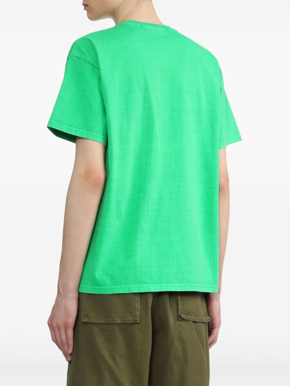 logo-embroidered T-shirt - 4