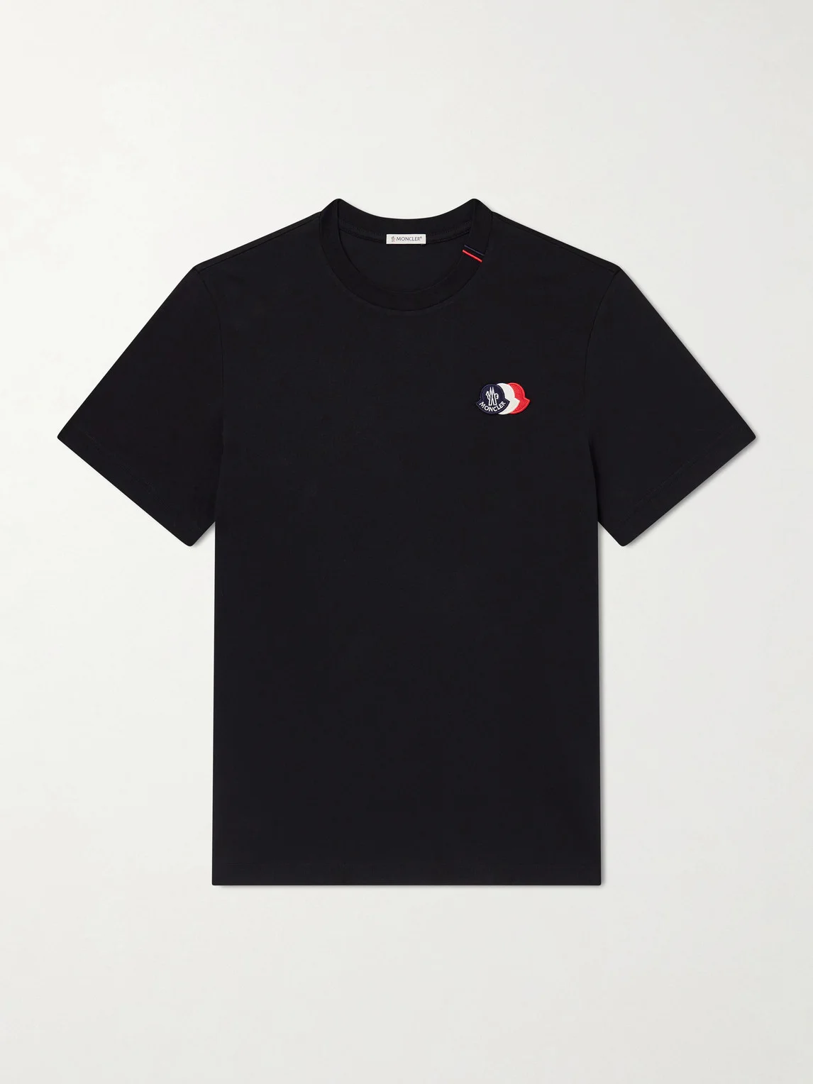 Logo-Appliquéd Cotton-Jersey T-Shirt - 1