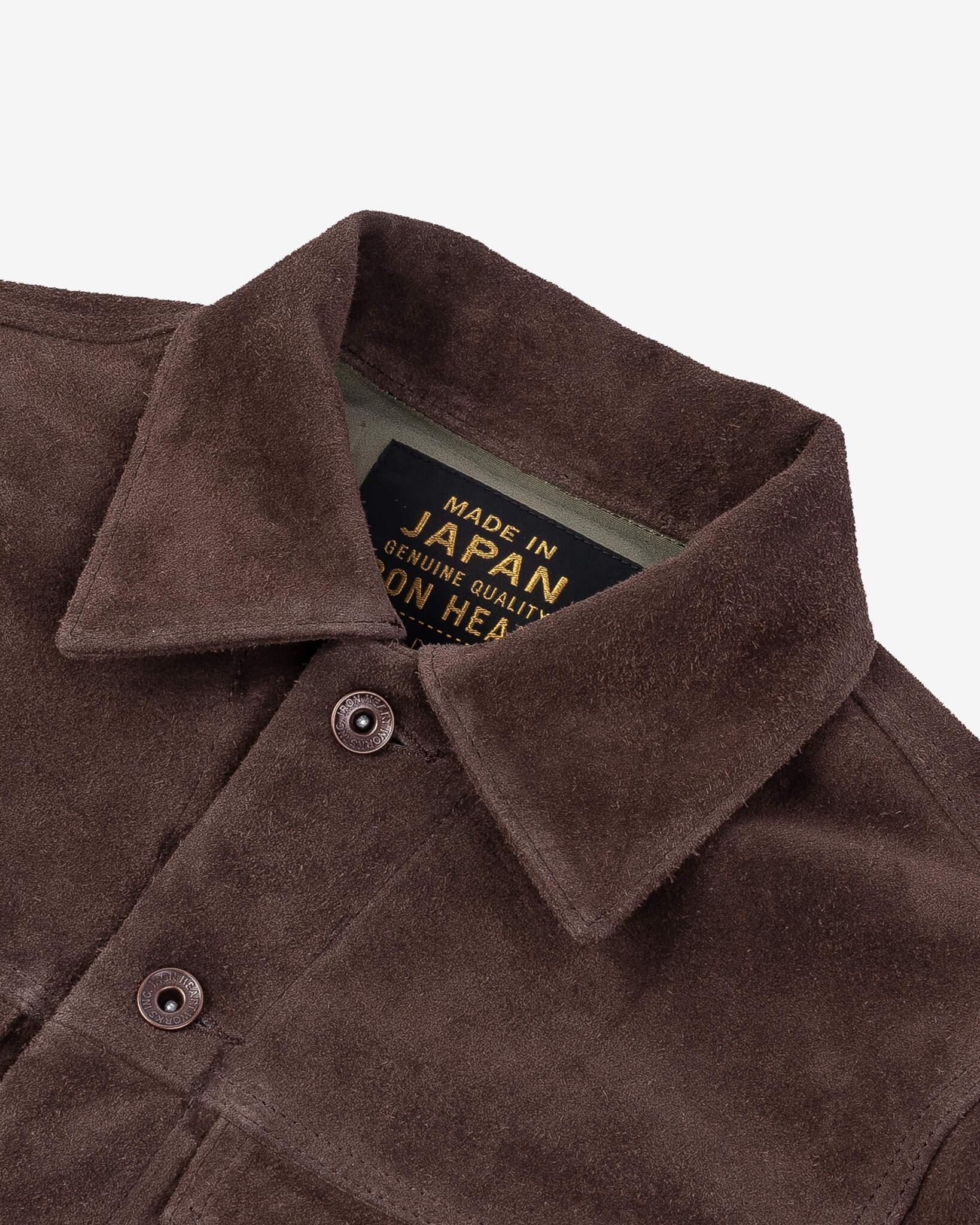 IHJ-49-BRN Split Steer Modified Type III Jacket - Brown - 7