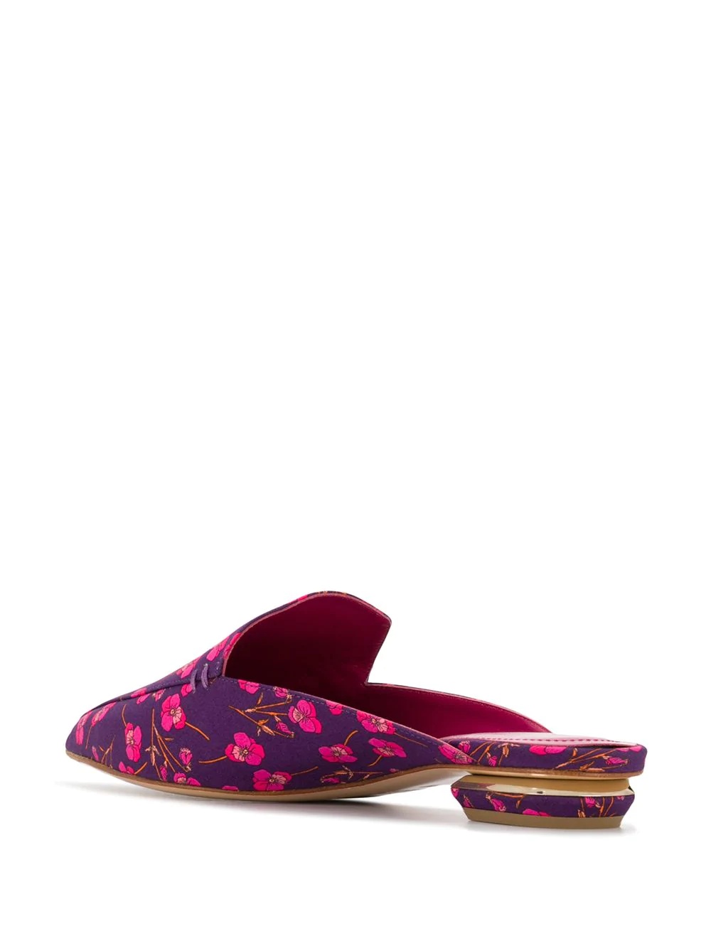 BEYA floral-print mules - 3