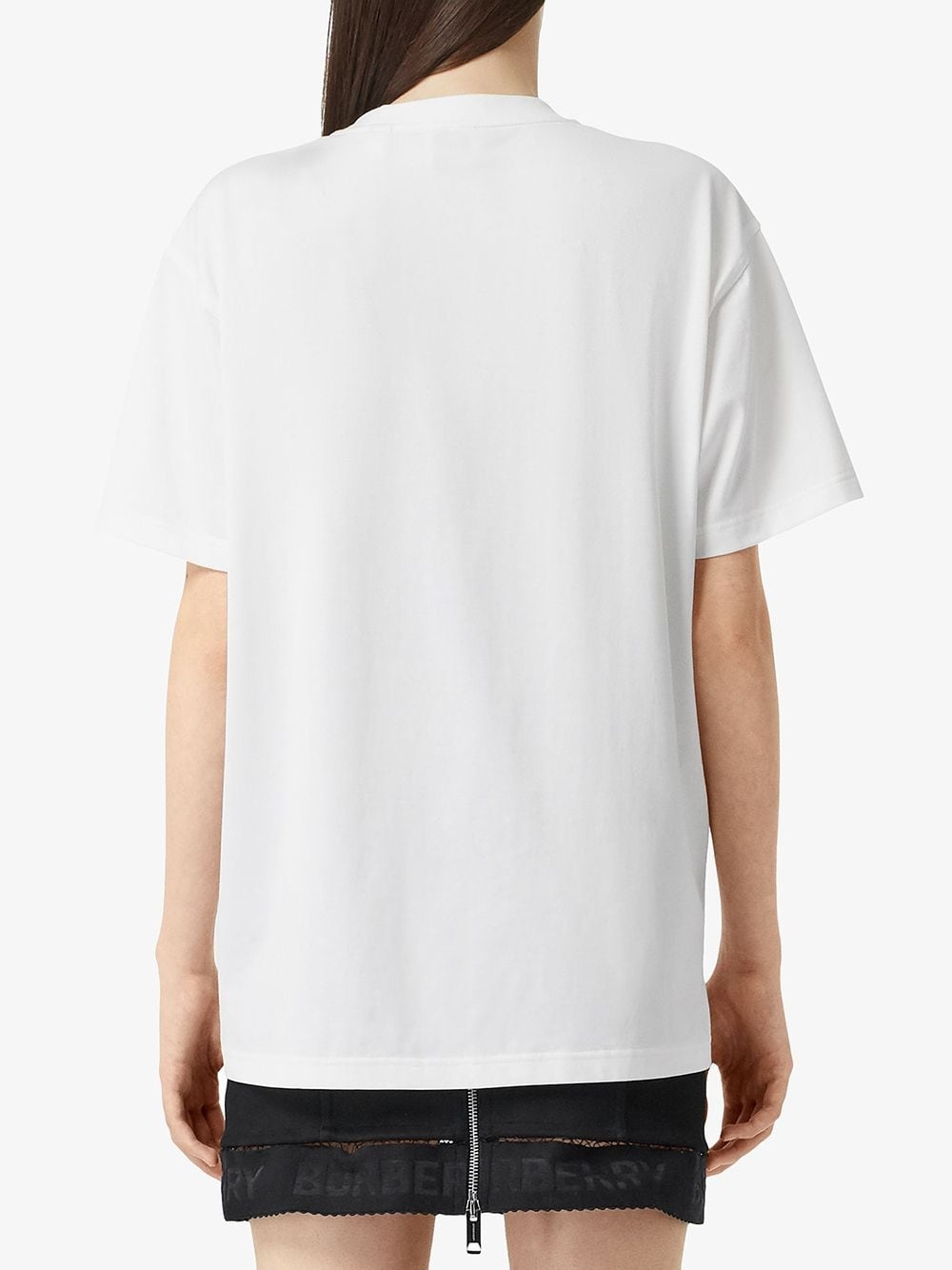 text print T-shirt - 4