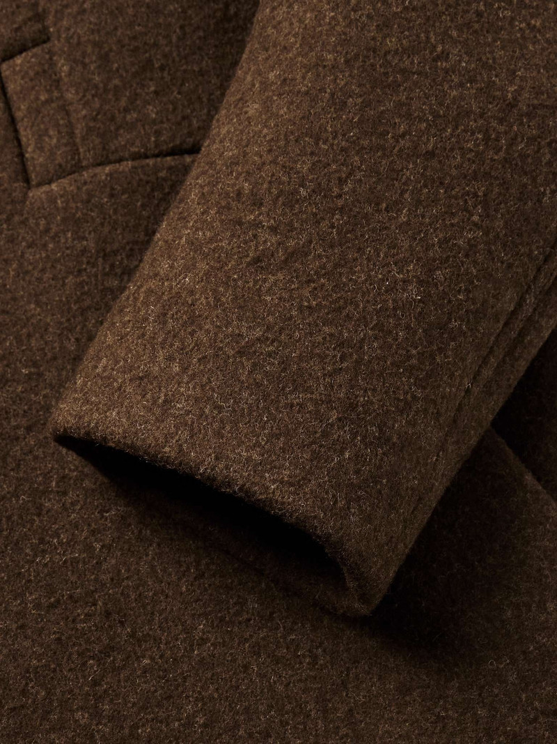 + Bonotto Oversized Melton Wool Coat 3