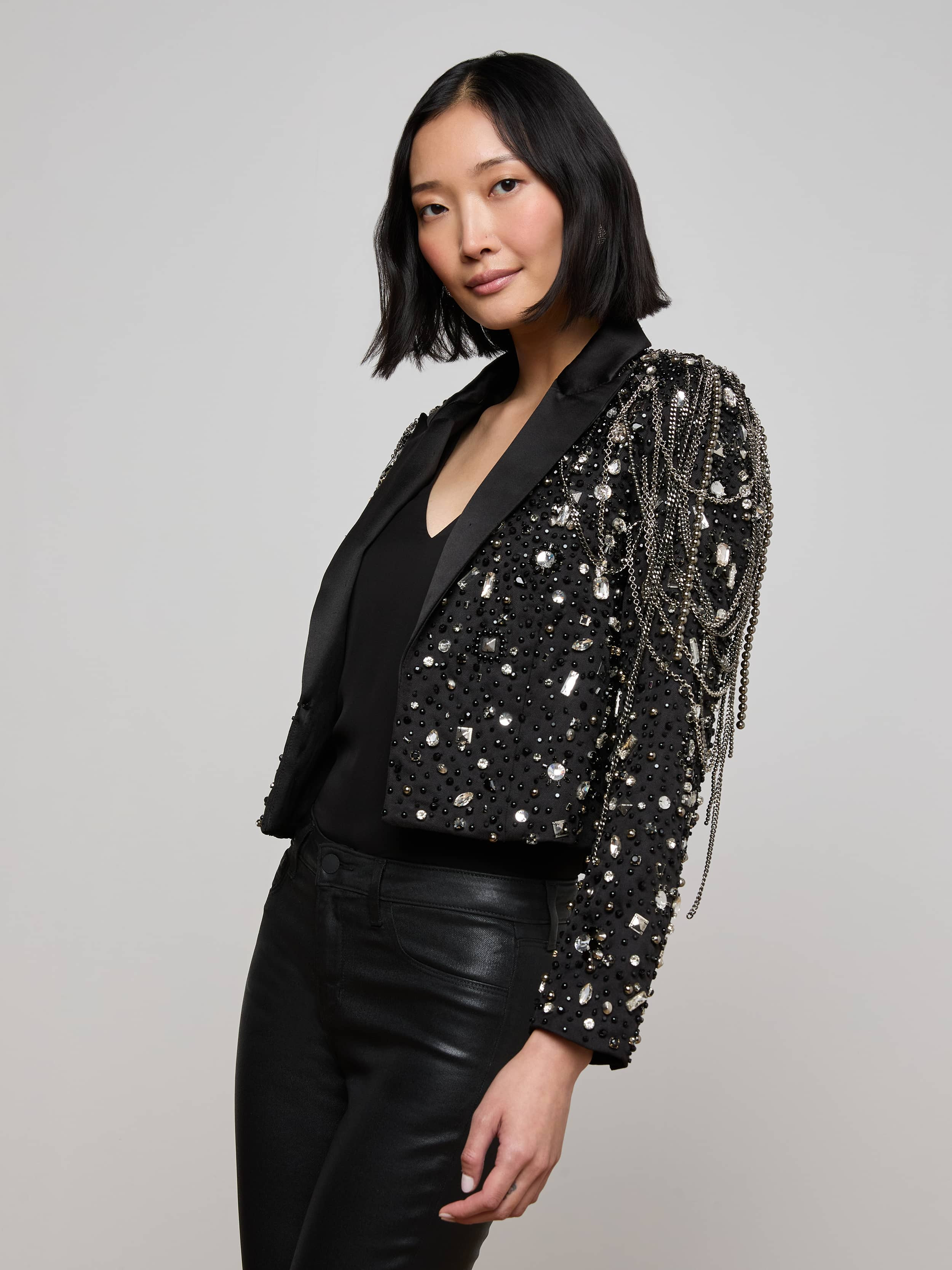 Soma Embellished Blazer - 3