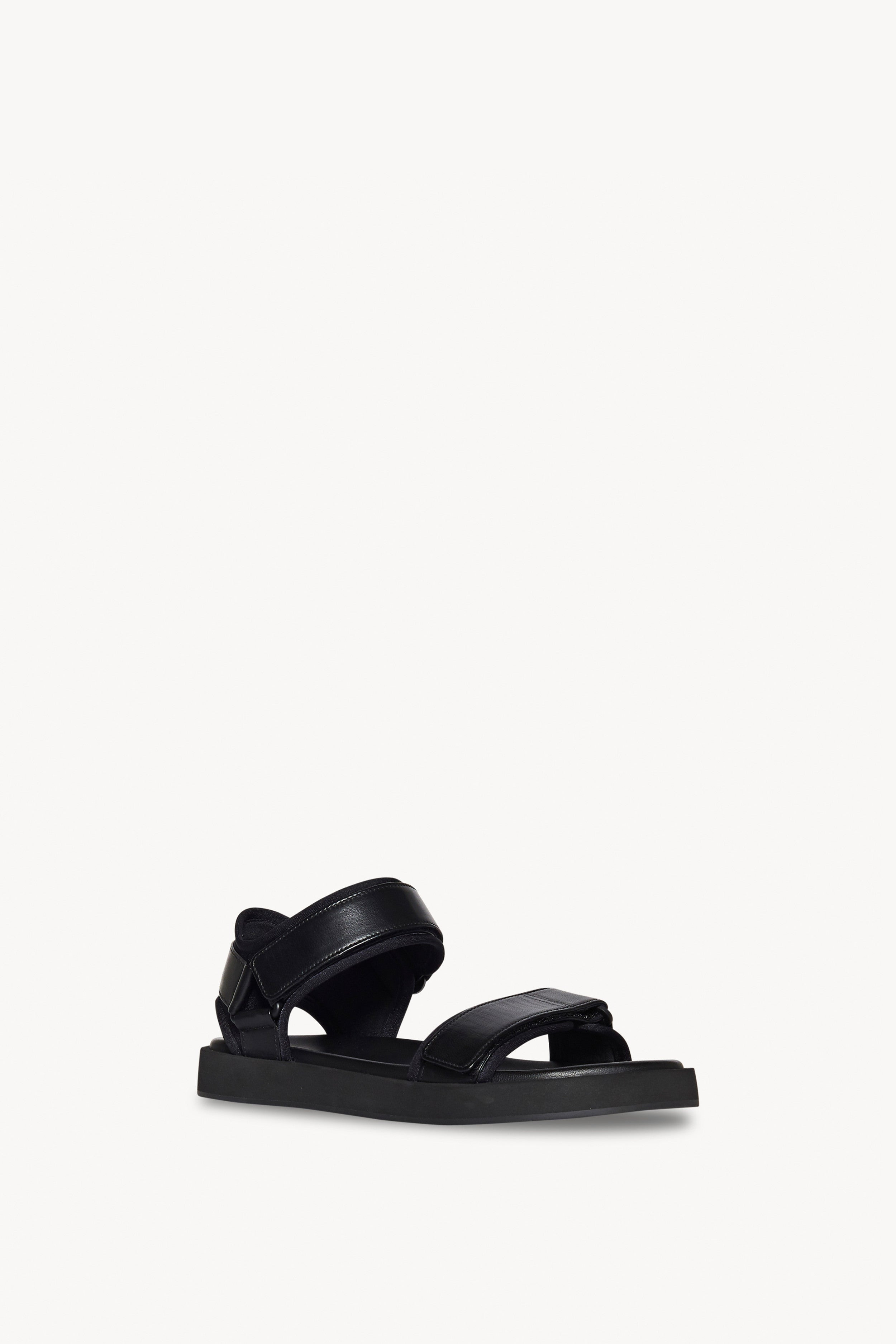 Hook-and-Loop Sandal in Leather - 2