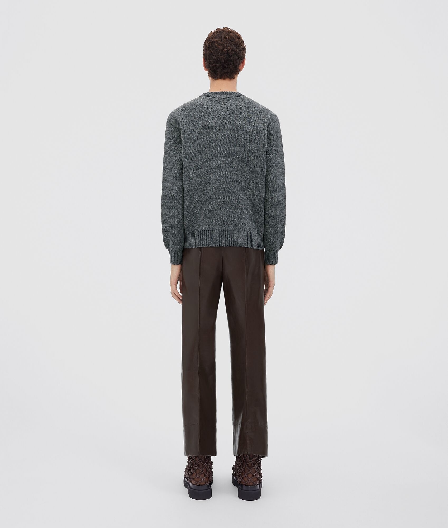 medium weight dry wool jumper - 3