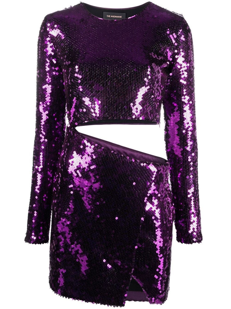 Gia sequinned minidress 1