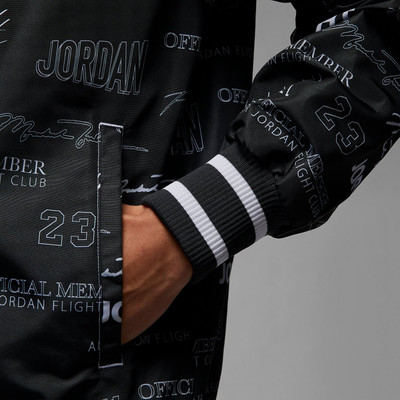 Jordan Air Jordan Flight MVP Jacket 'Black' DX9739-045 outlook