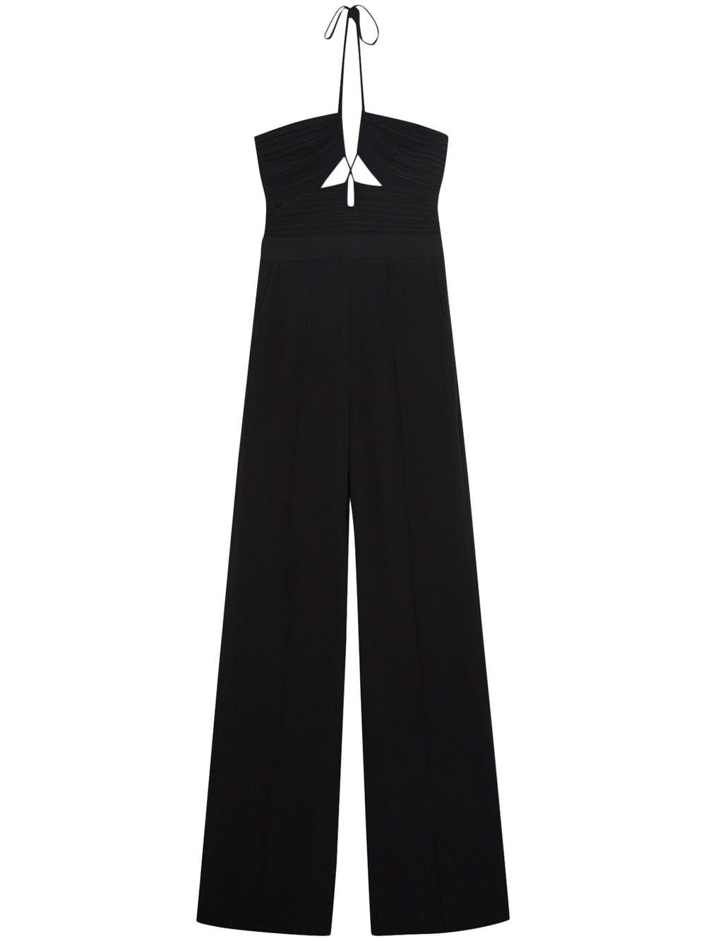Gala plissÃ©-detail jumpsuit - 1