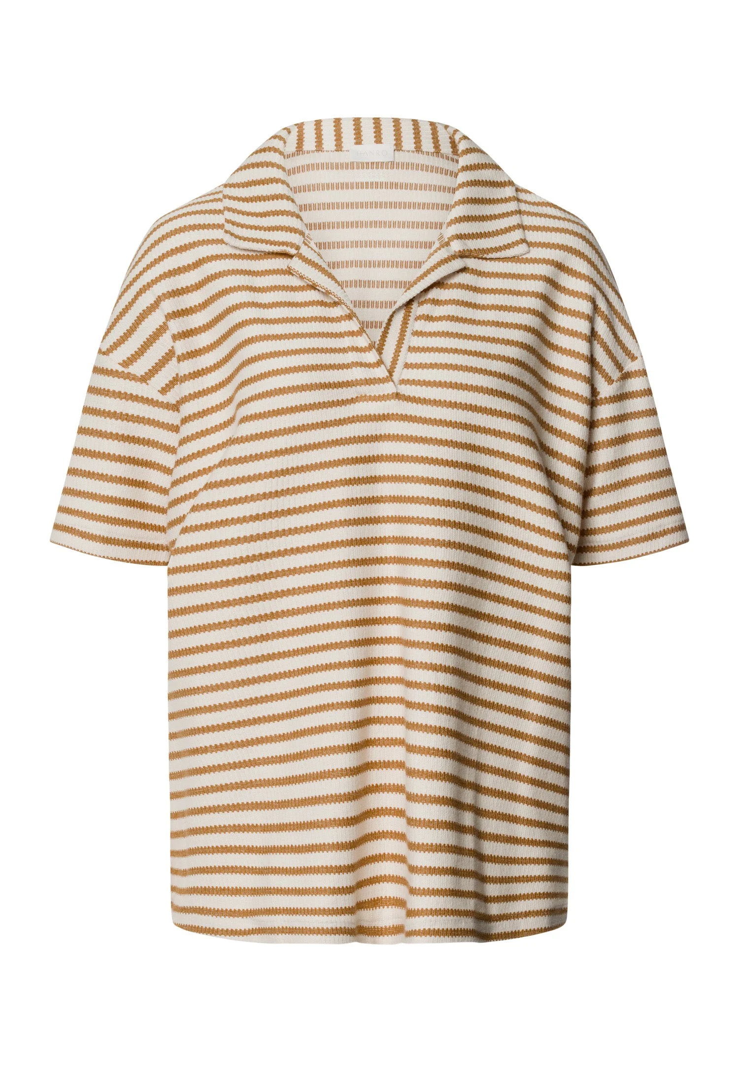Summer Knits Organic Cotton Collared Top - 1