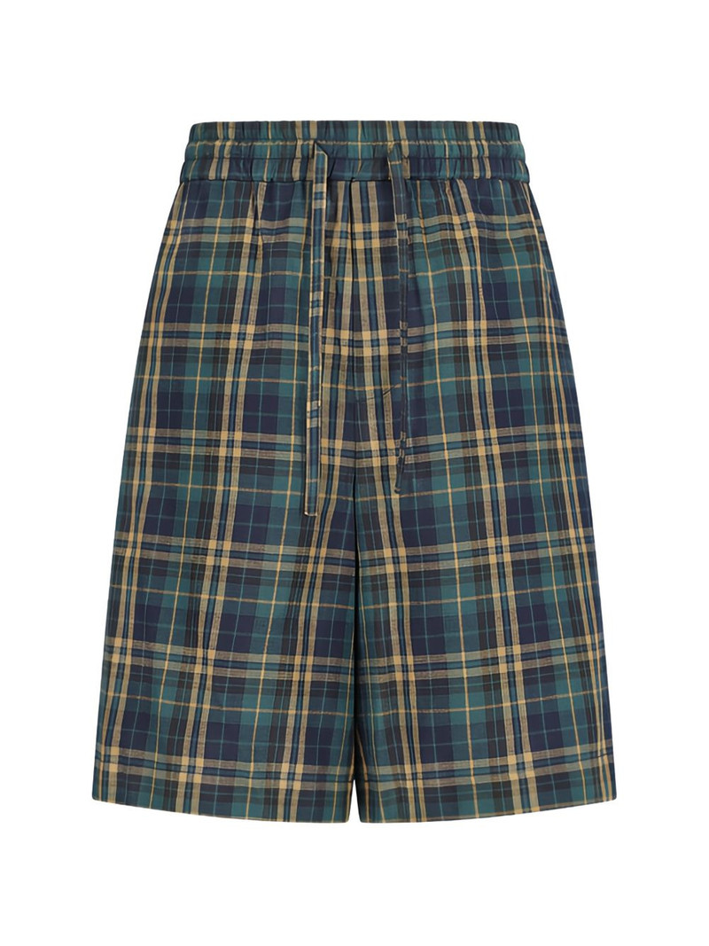 Brad japanese-check shorts 1