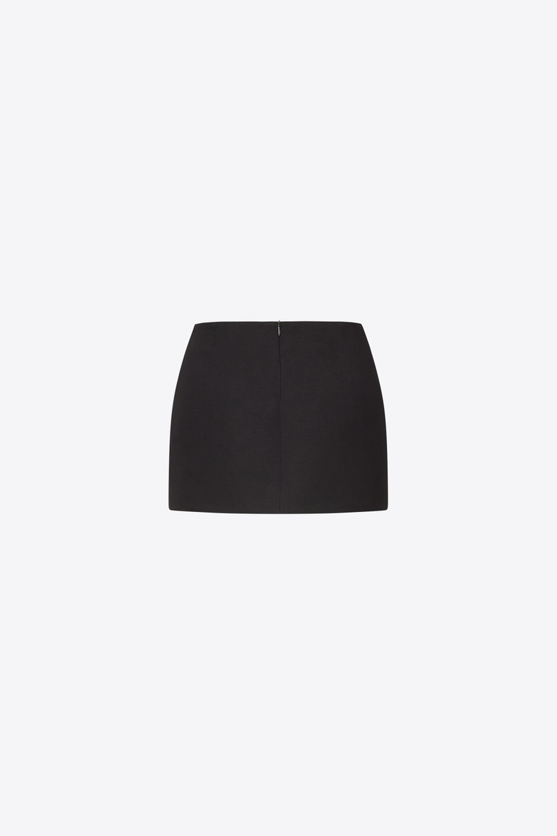 AREA JUMBO CRYSTAL MINI SKIRT outlook