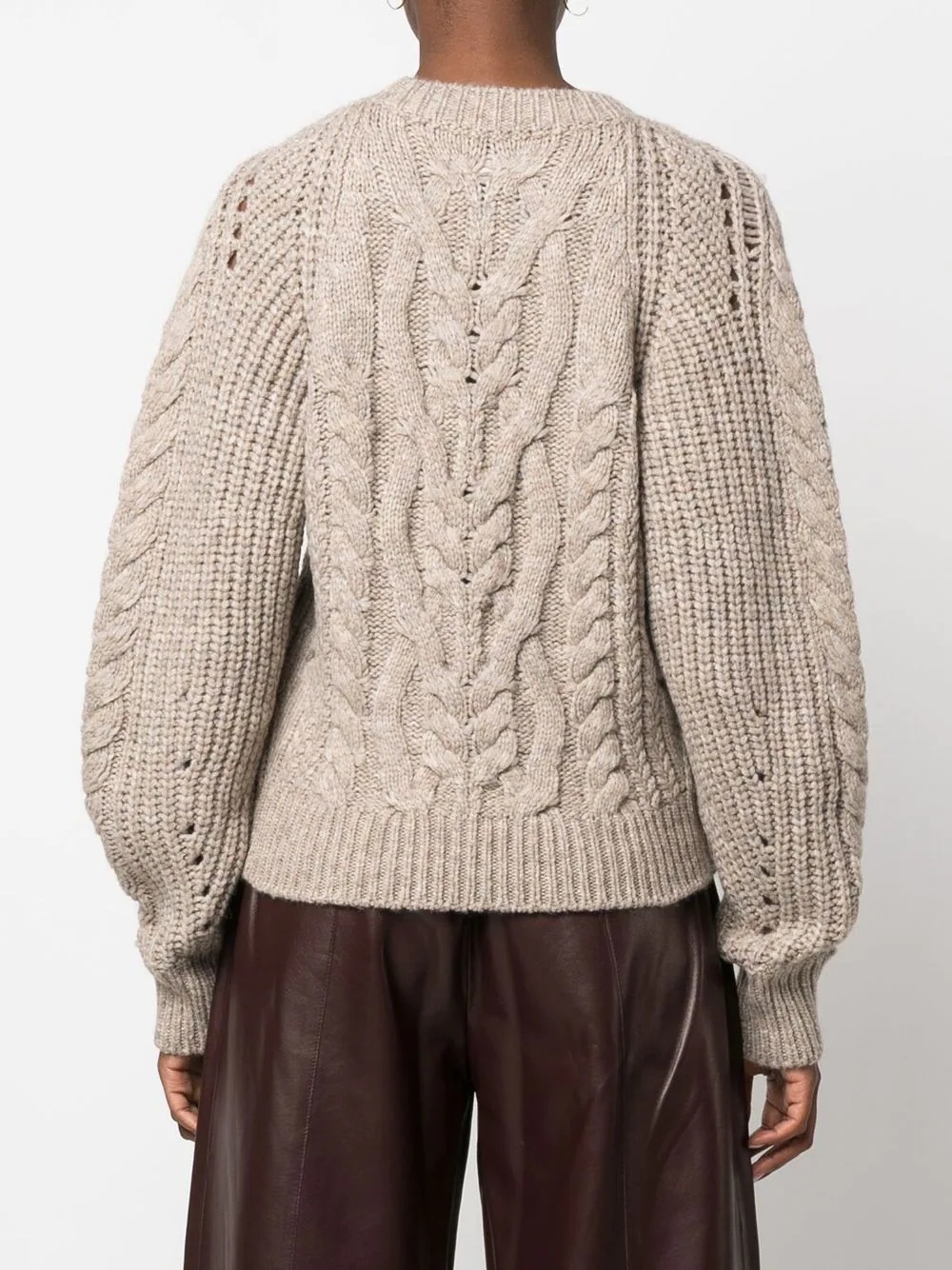 Paloma cable-knit jumper - 4