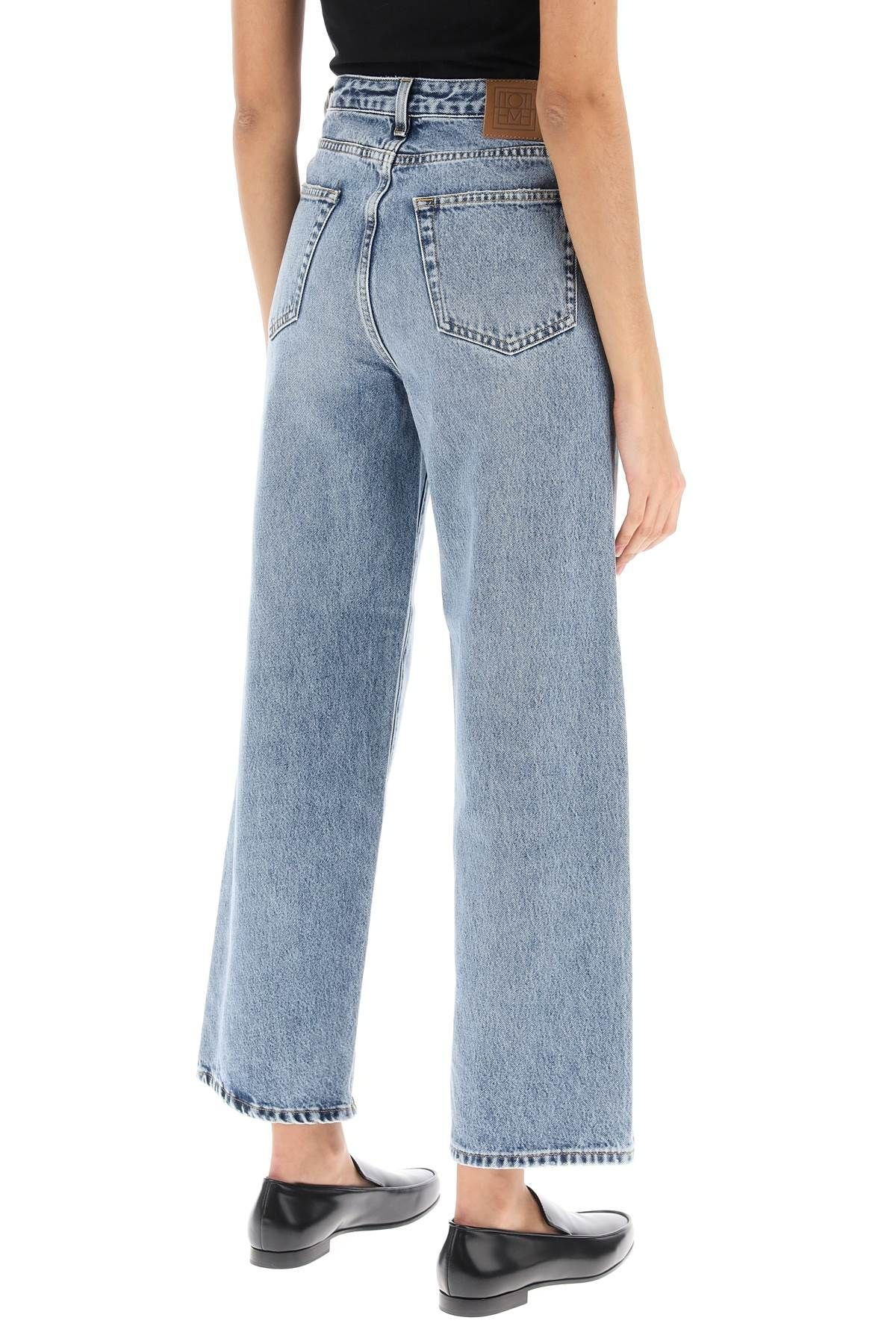 CROPPED FLARE JEANS - 4