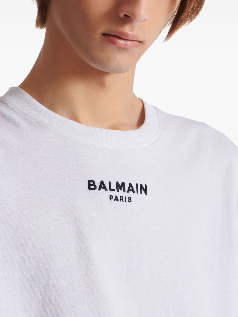 embroidered-logo T-shirt - 5