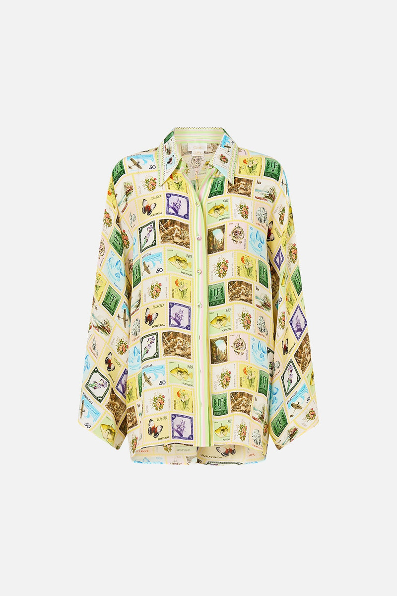 WIDE SLEEVE BLOUSE 1