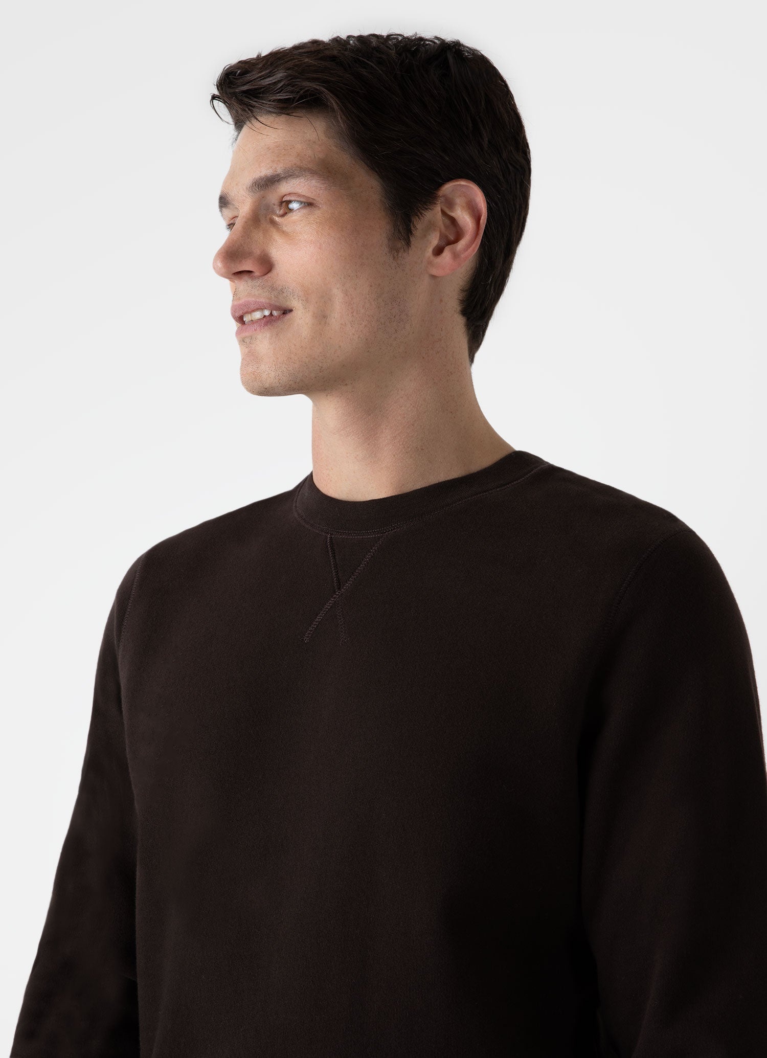 Brushed Loopback Cotton-Jersey Sweatshirt