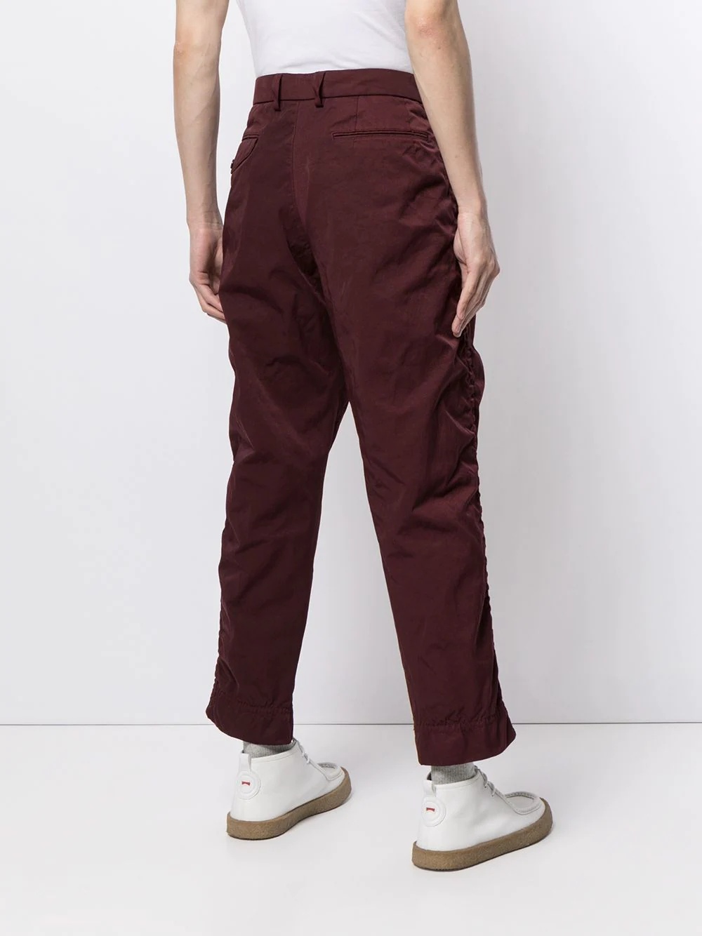 cropped chino trousers - 4