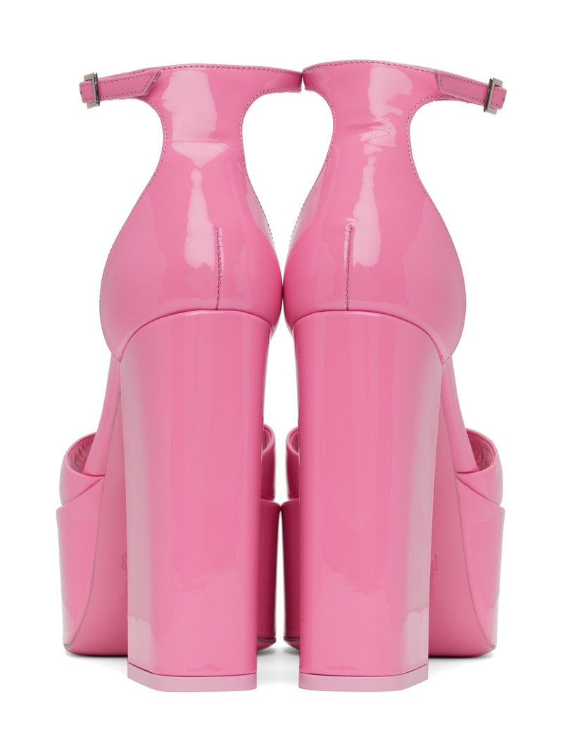 Pink Tatiana Heeled Sandals 2