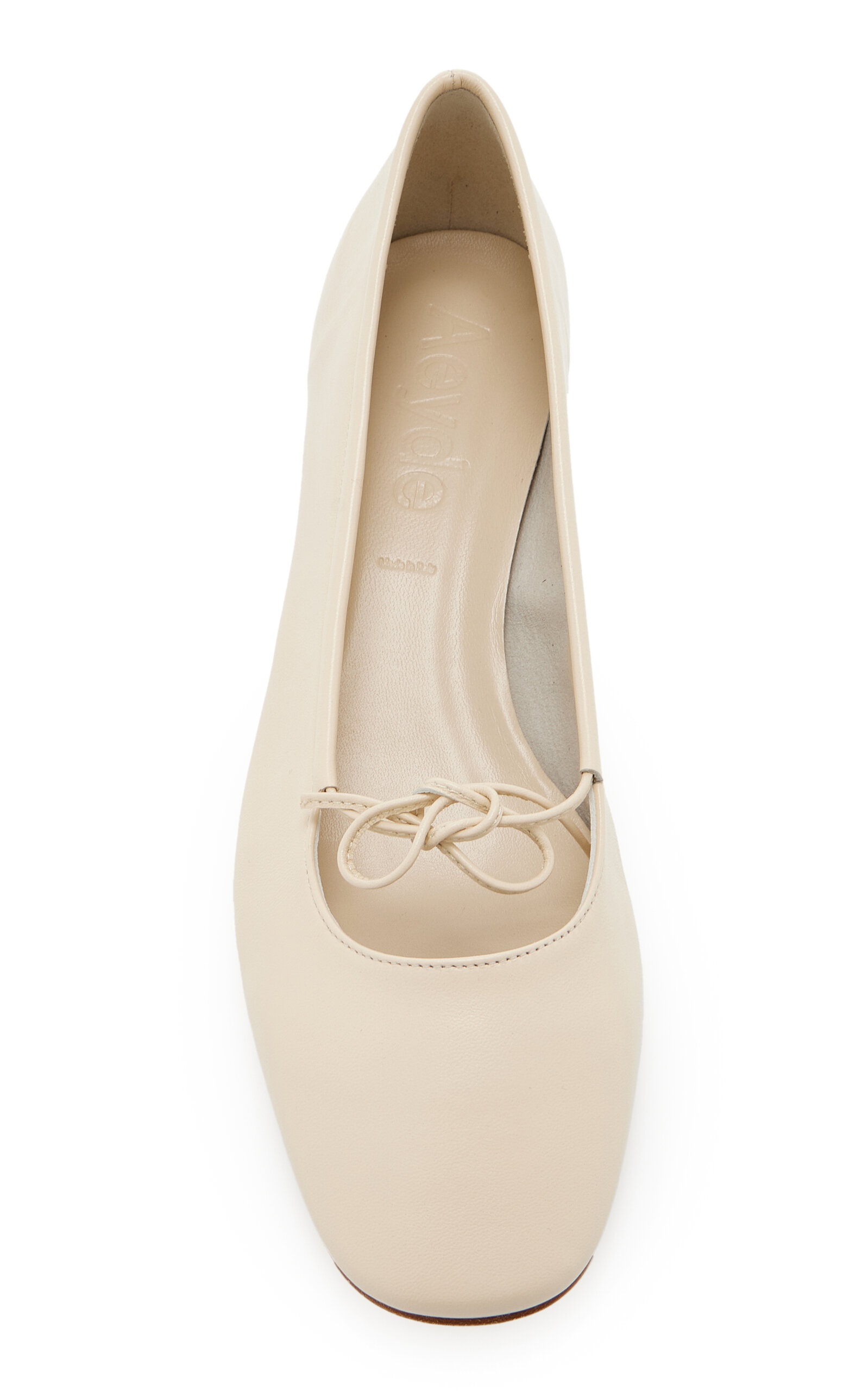 Darya Leather Ballet Flats white - 3