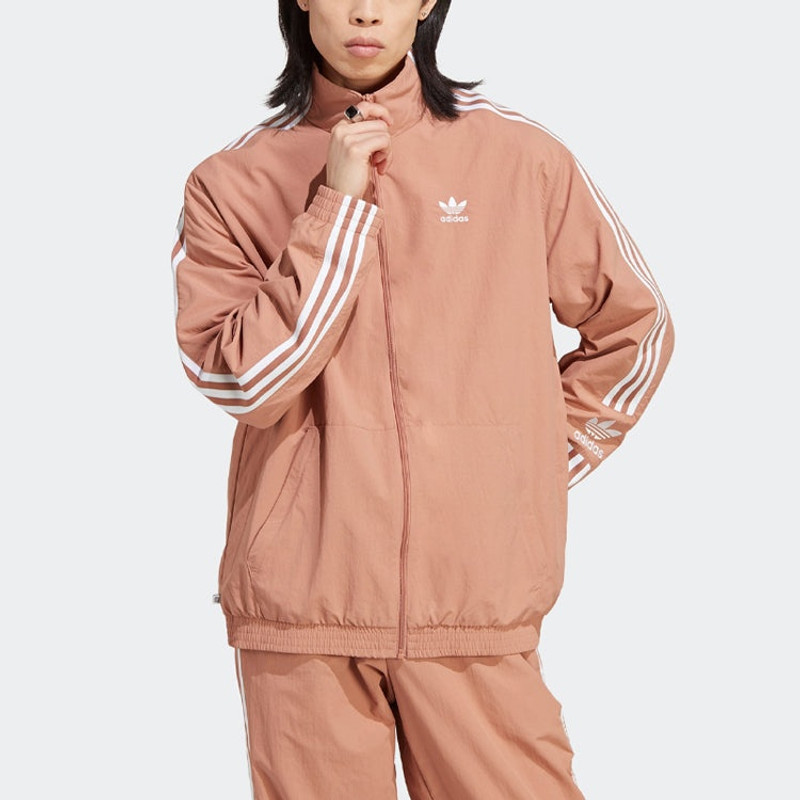 adidas adidas Adicolor Classics Trefoil Track Jacket 'Brown' IA6358 outlook