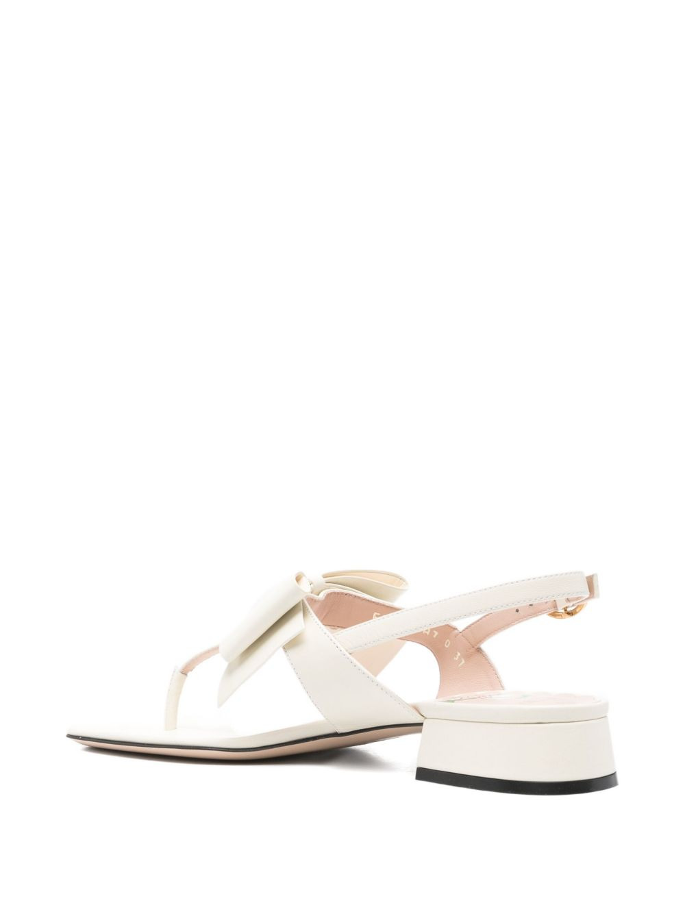 Valentino Garavani Bowow leather thong sandals - 4