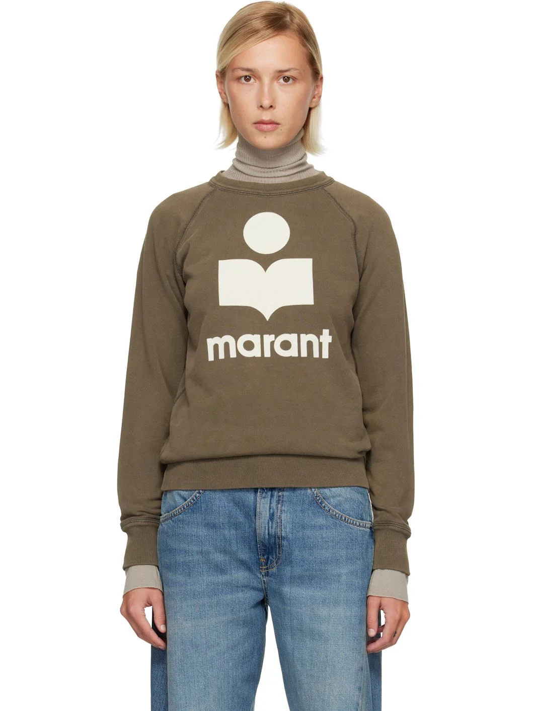 Khaki Millyny Sweatshirt - 1