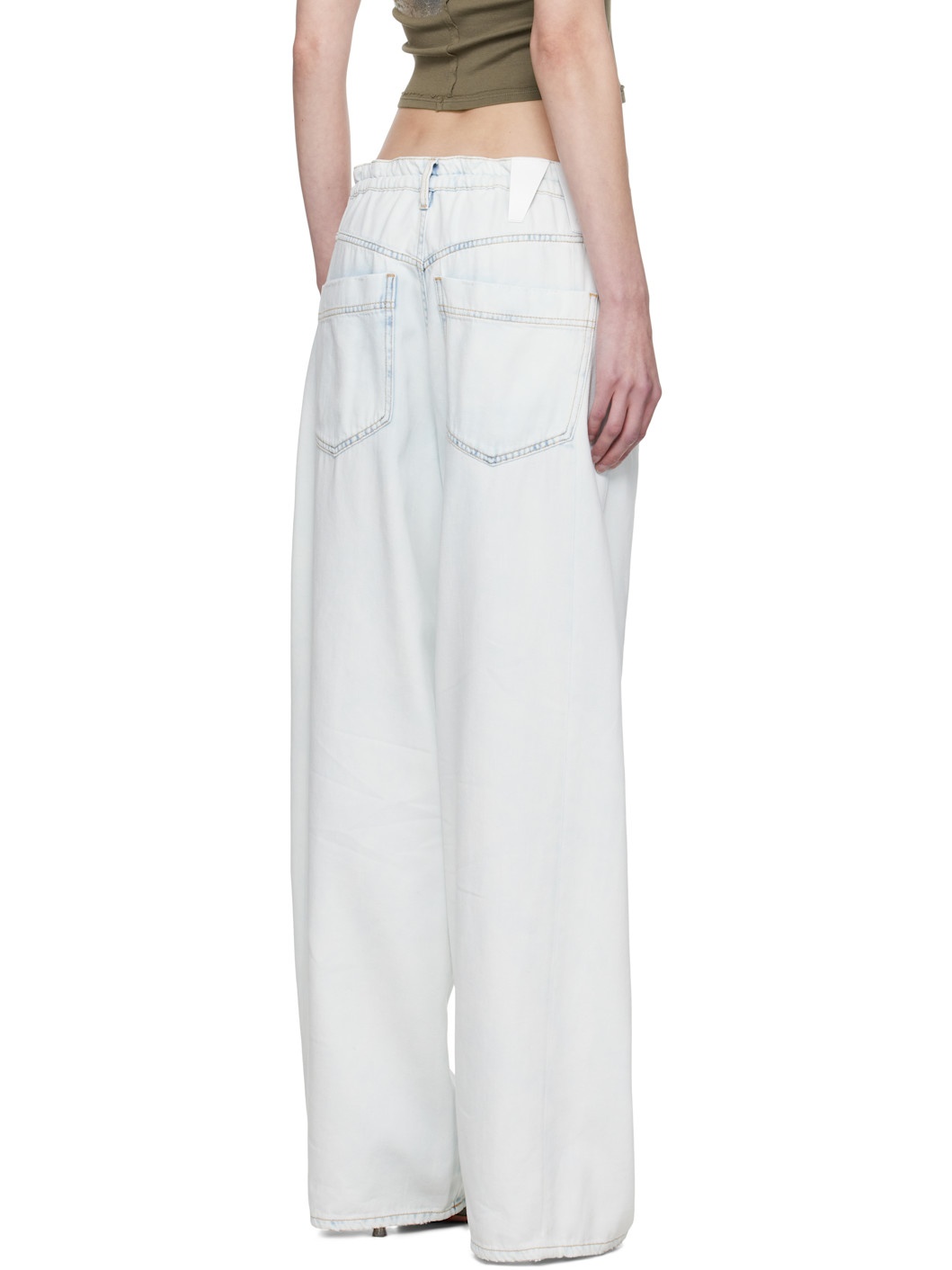 Blue Iris Paper Bag Jeans - 3