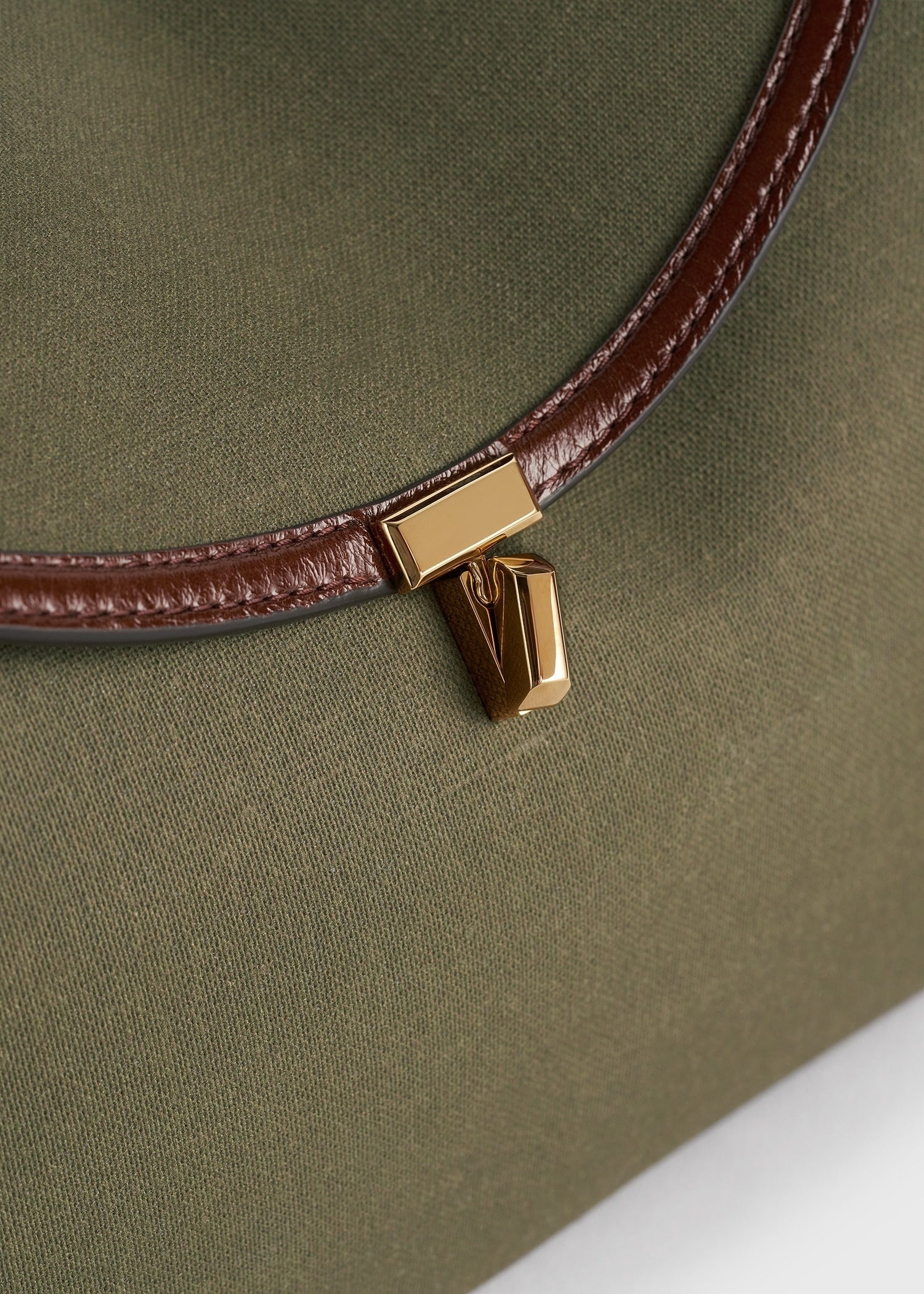 T-Lock canvas top handle khaki green - 5
