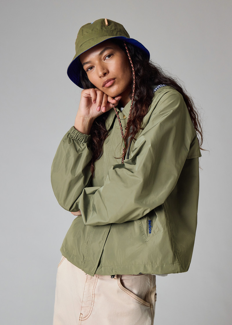 Paul Smith loves Barbour - Khaki Bucket Hat 11