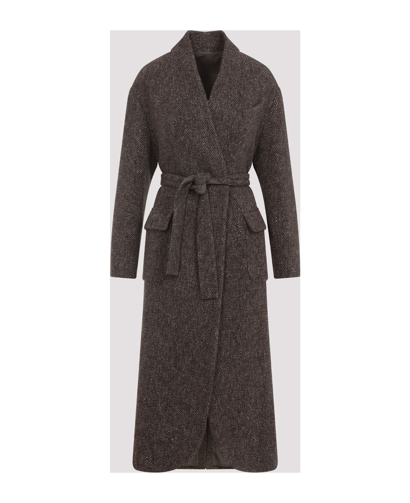 Wool And Cashmere Coat - 3