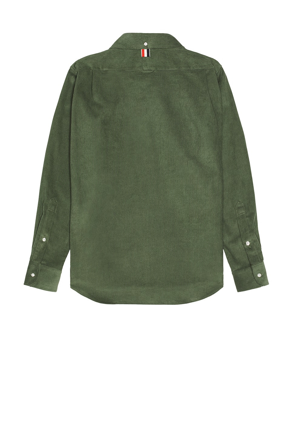 Straight Fit Long Sleeve Cord Shirt - 2