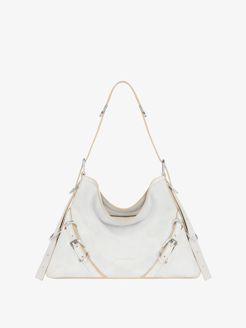 MEDIUM VOYOU BAG IN AGED LEATHER 1