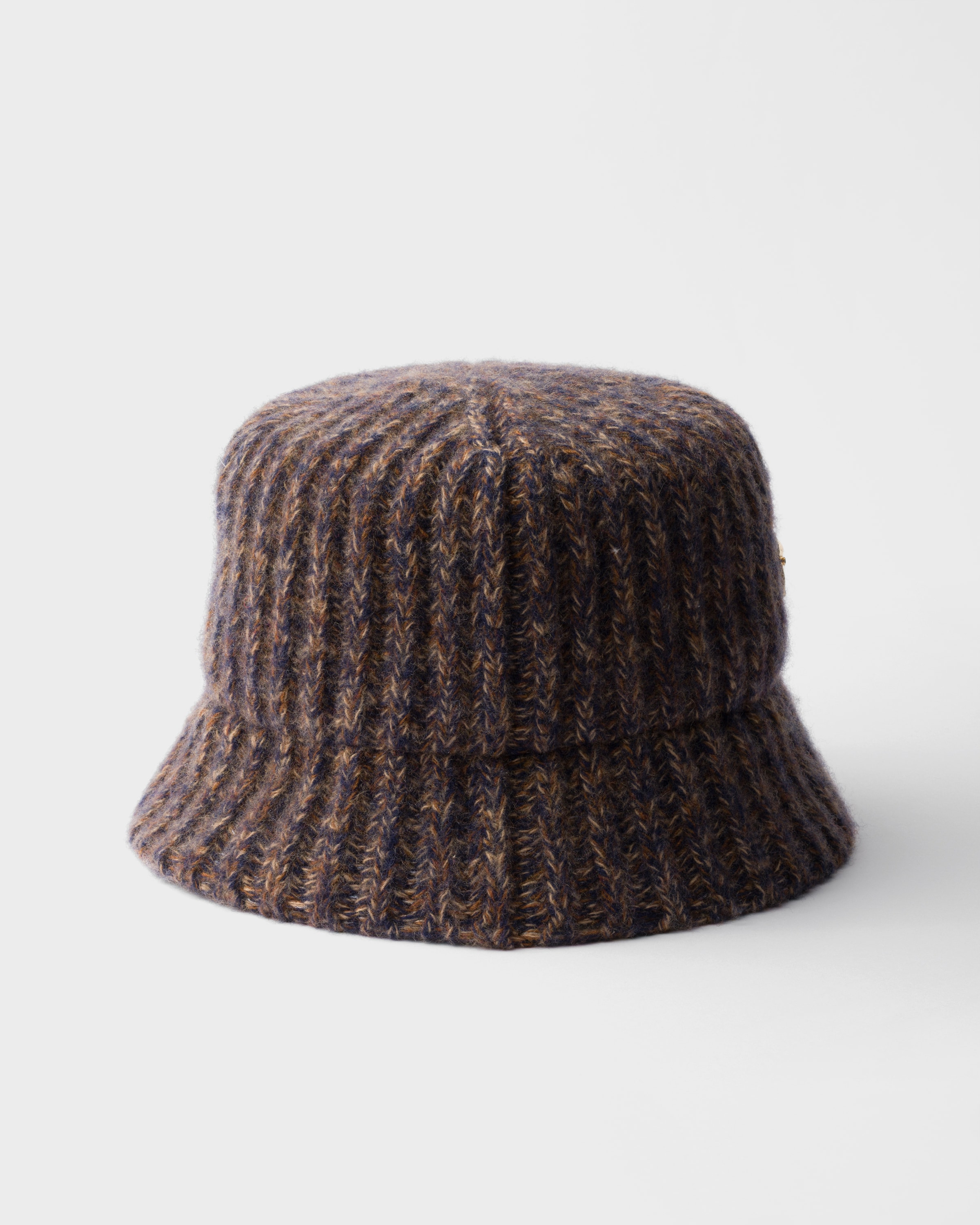 Mélange knit bucket hat - 2