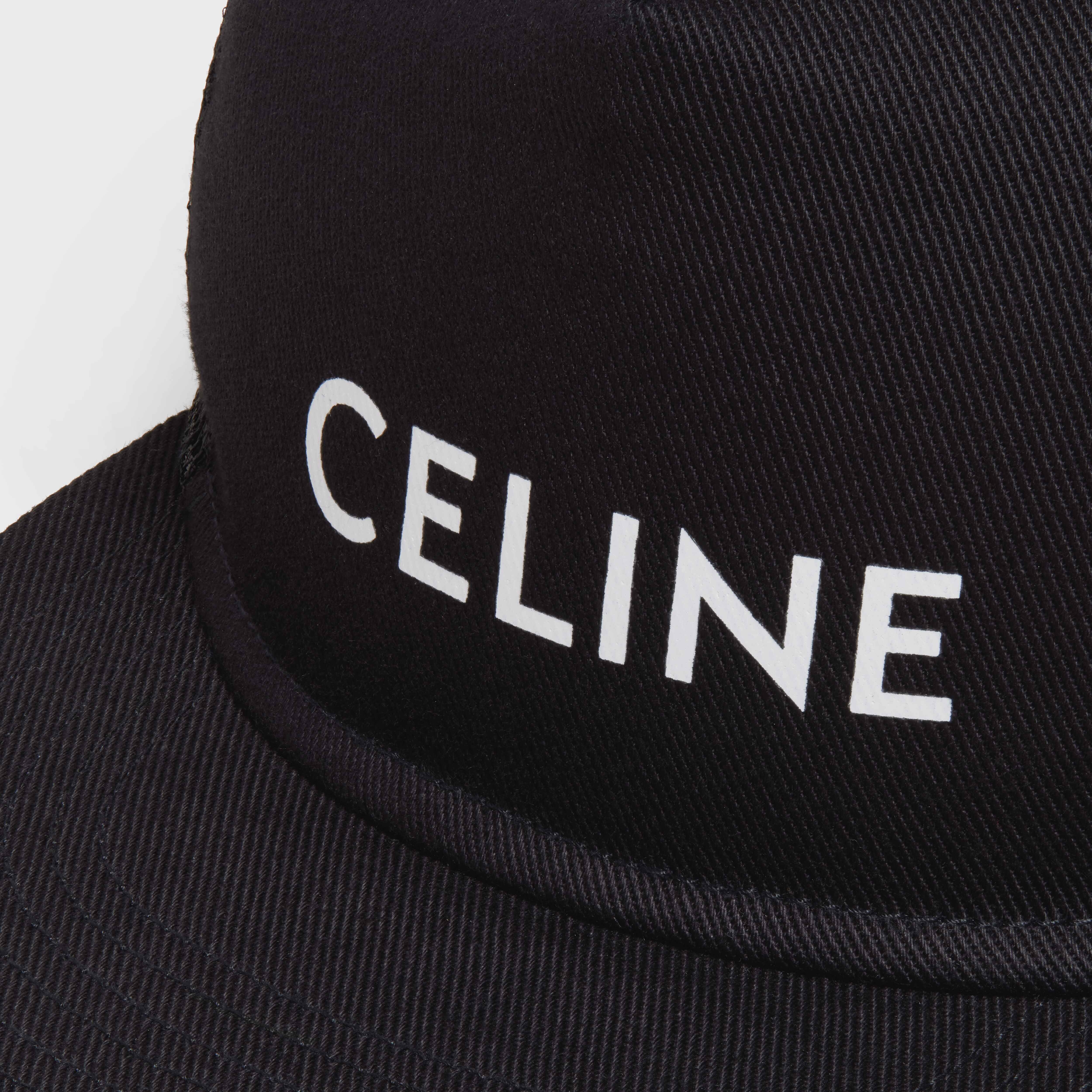 CELINE SNAPBACK CAP IN COTTON - 5