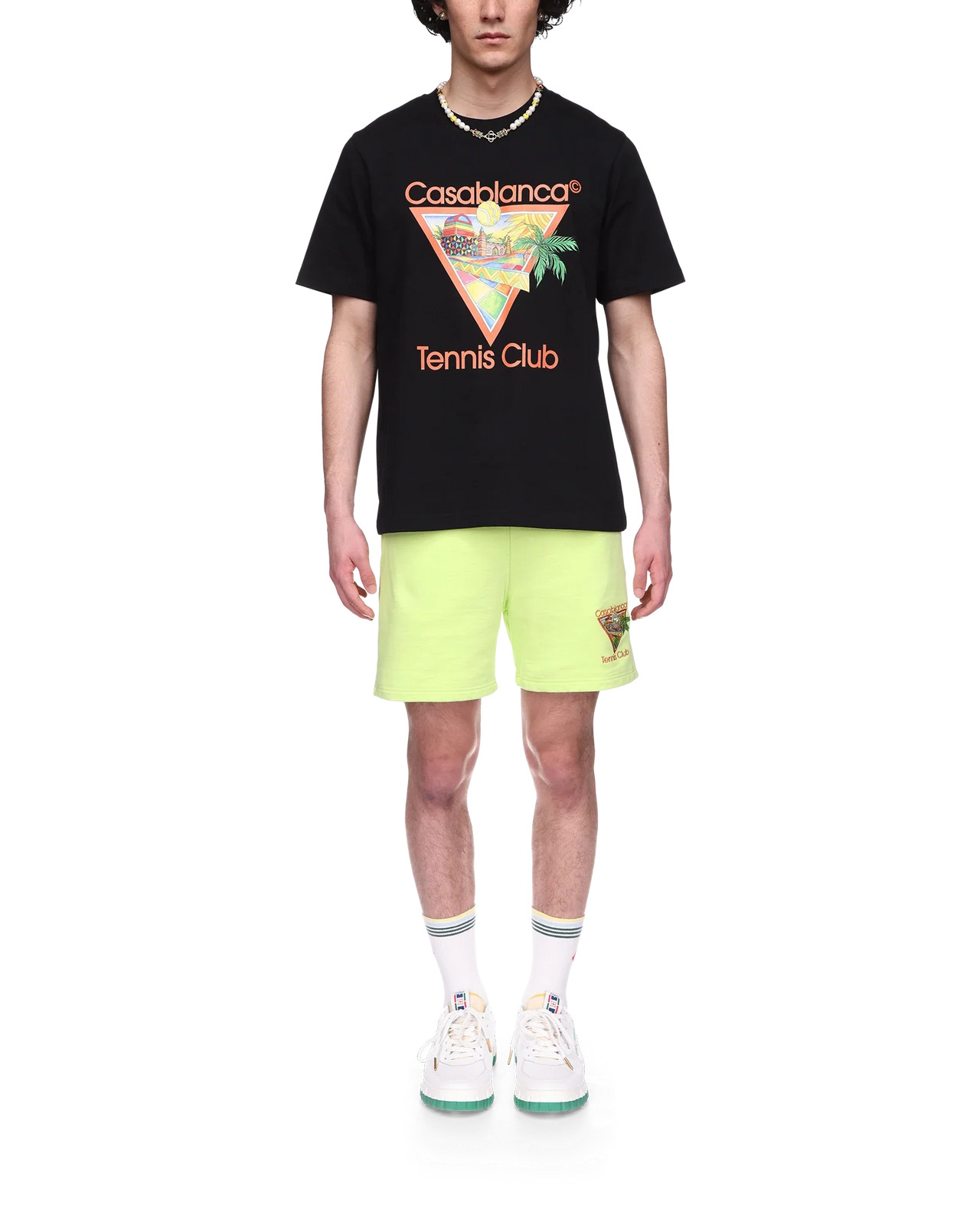 Afro Cubism Tennis Club T-Shirt | Casablanca Paris - 2
