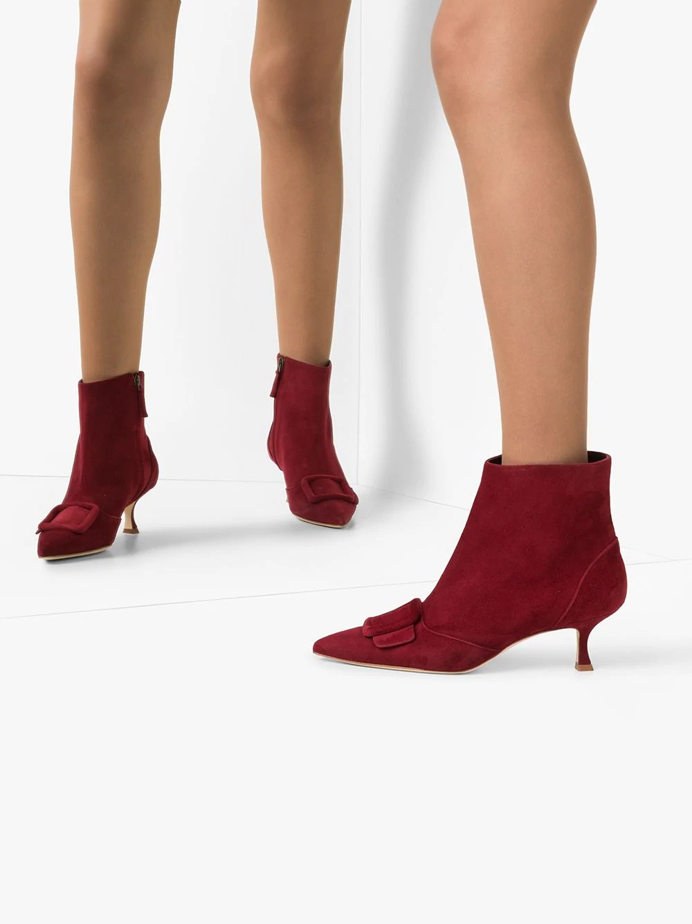 Baylow 50mm suede ankle boots - 3