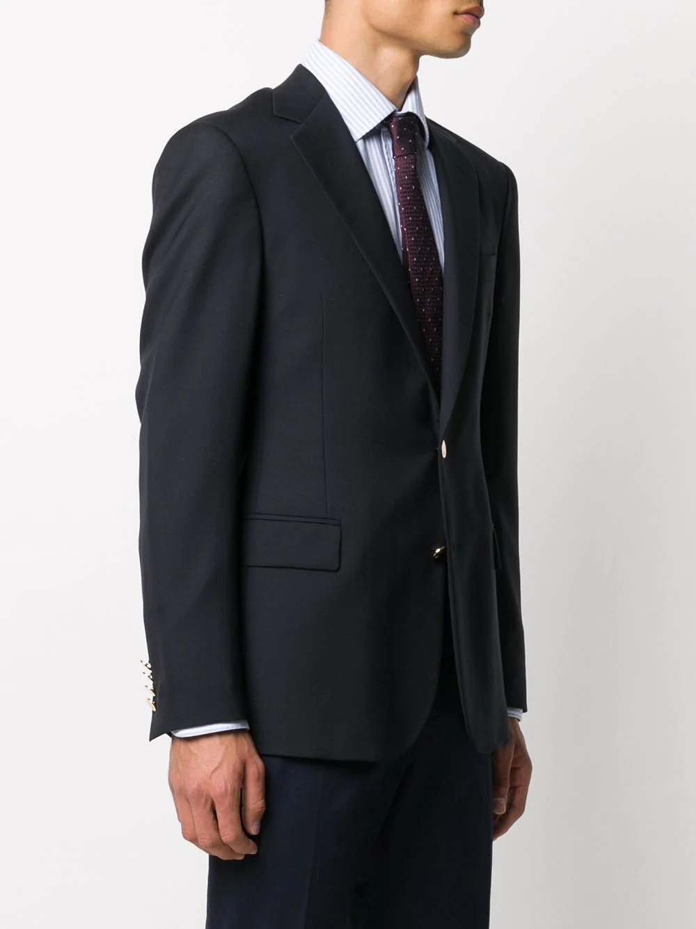 slim-fit tailored blazer - 3